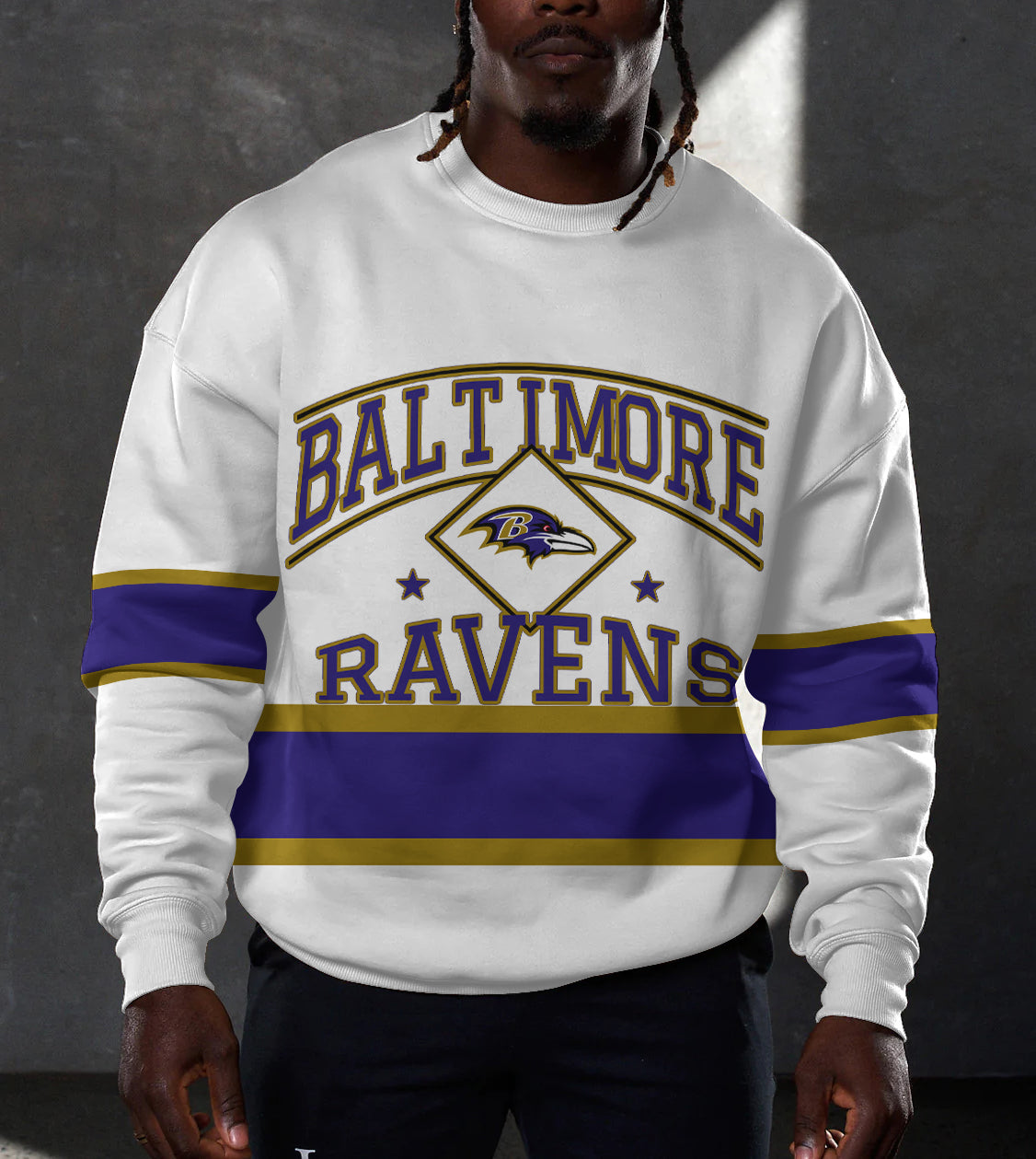 Baltimore Ravens 3D Limited Edition Crew Neck sweatshirt