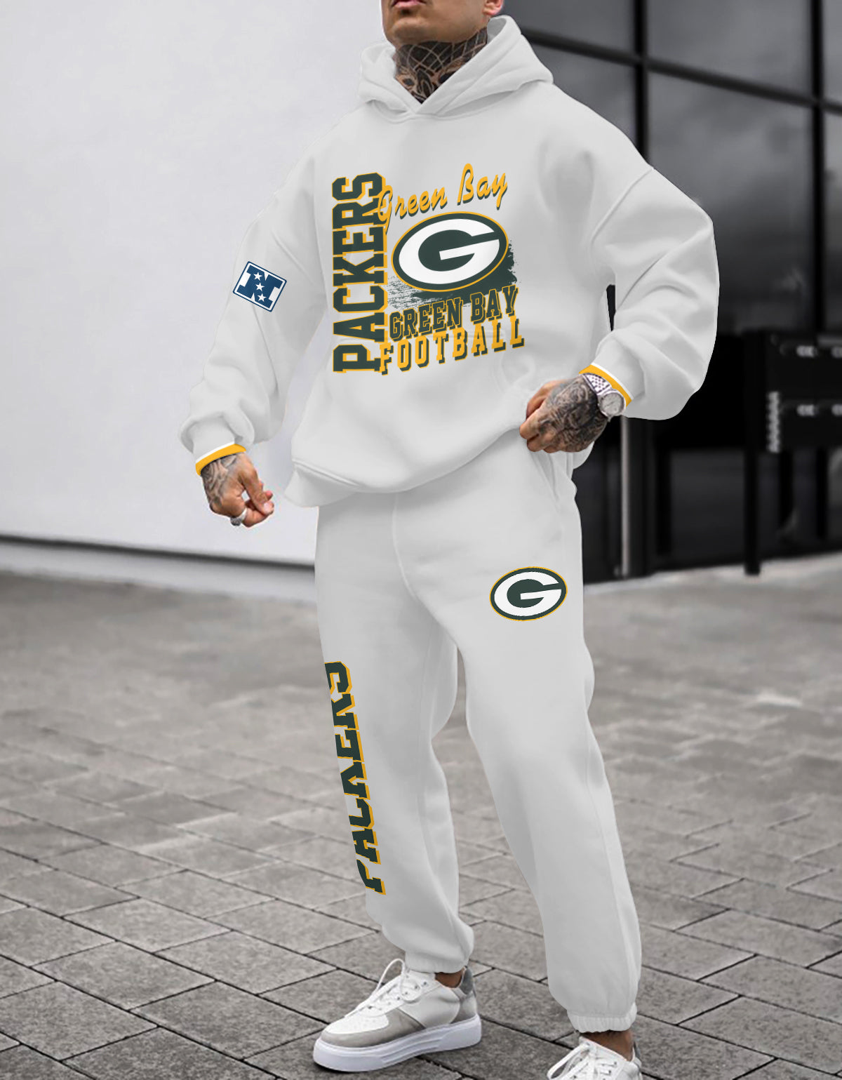 Green Bay Packers 3D Printed Pullover Hoodie And Sweatpant 2pcs Tracksuits