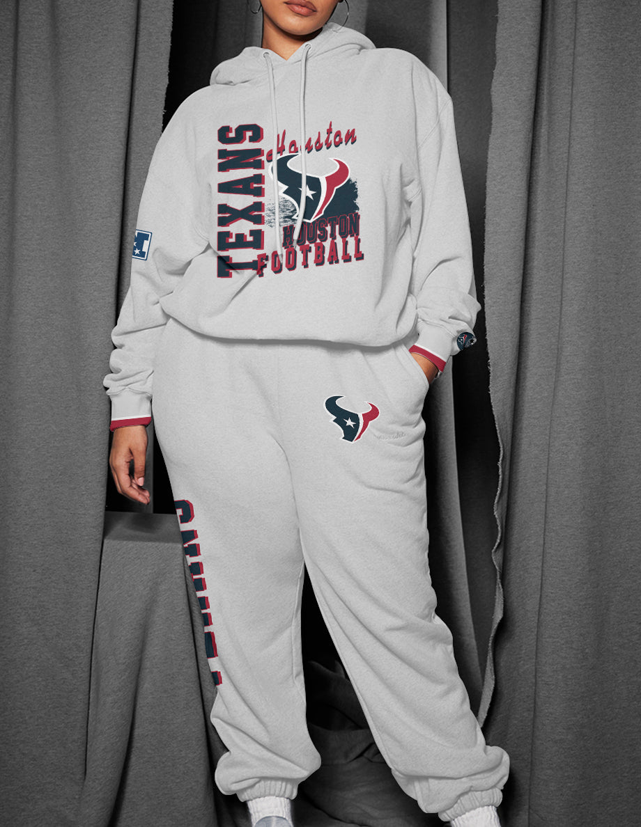 Houston Texans 3D Printed Pullover Hoodie And Sweatpant 2pcs Tracksuits
