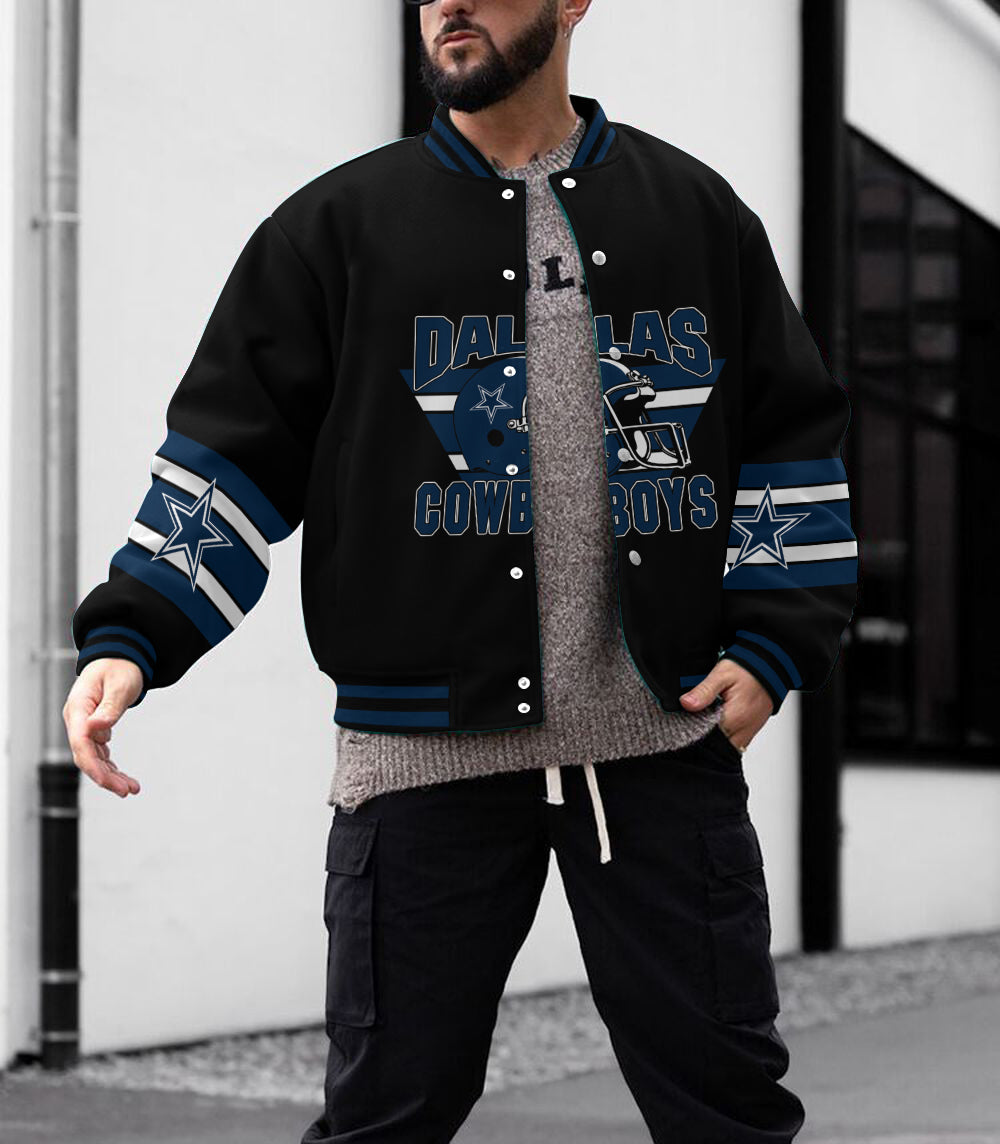 Dallas Cowboys Men's Limited Edition Full-Snap Casual Jacket