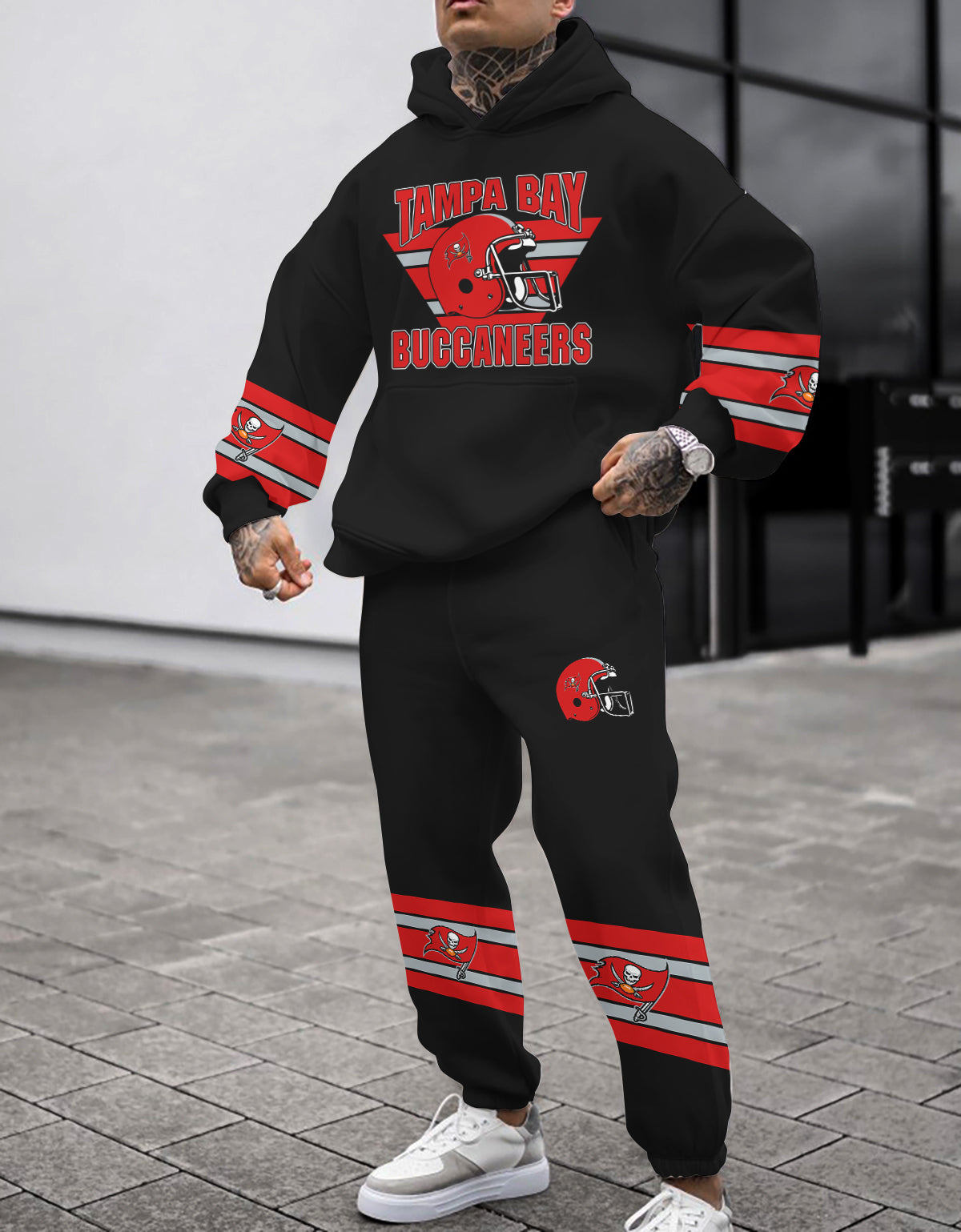 Tampa Bay Buccaneers 3D Printed Pullover Hoodie And Sweatpant 2pcs Tracksuits