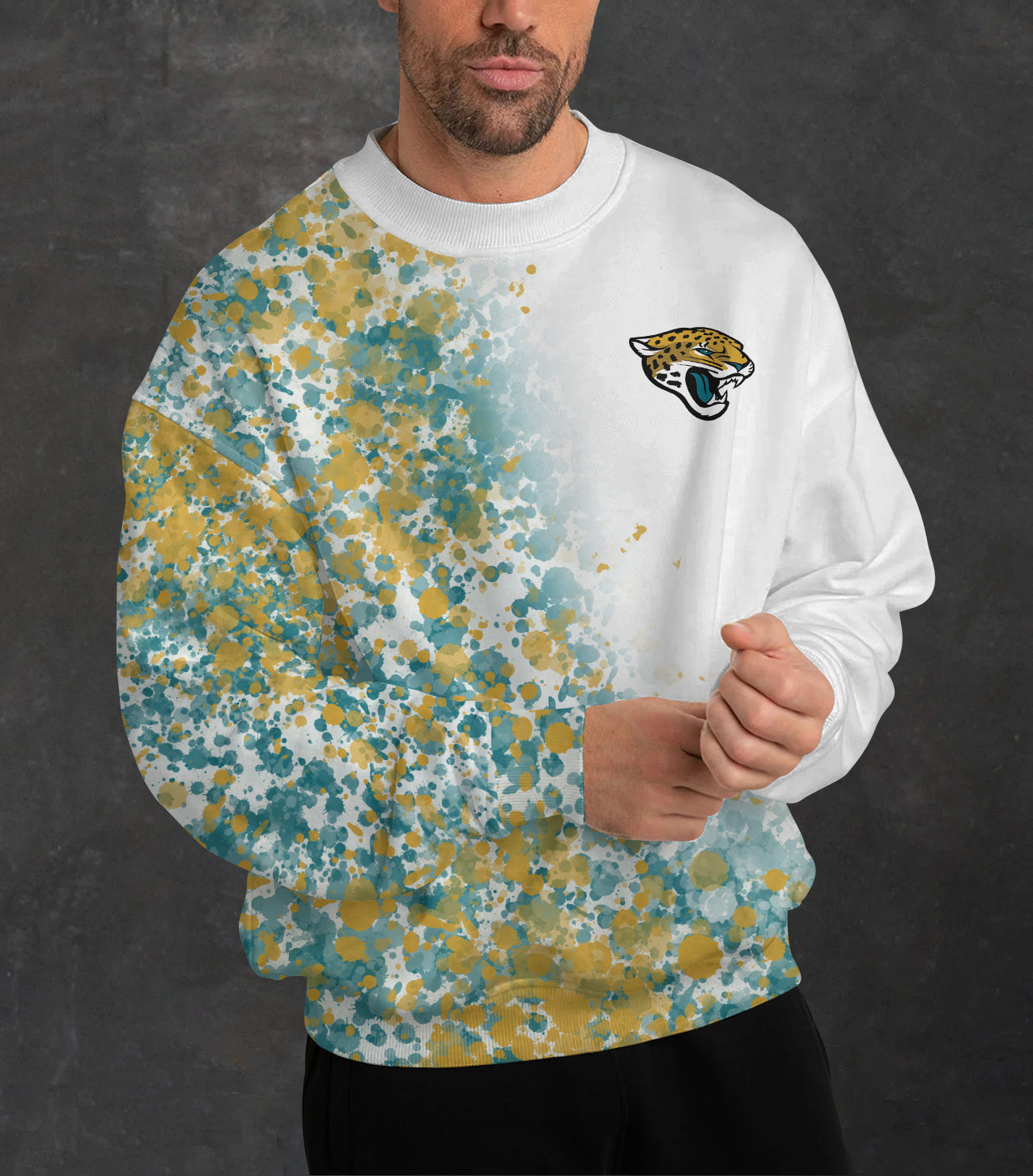 Jacksonville Jaguars 3D Limited Edition Crew Neck sweatshirt