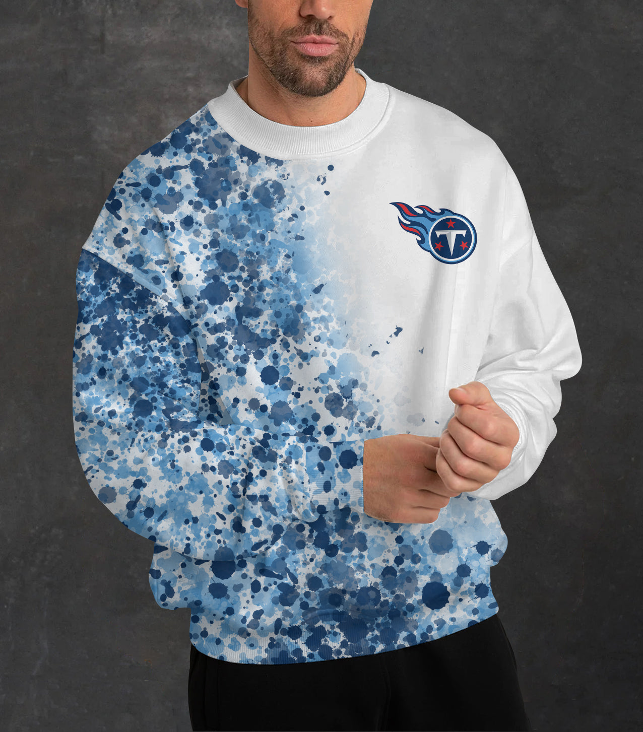 Tennessee Titans 3D Limited Edition Crew Neck sweatshirt