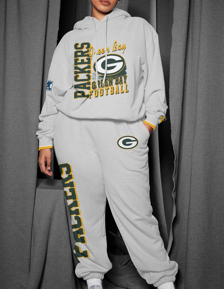 Green Bay Packers 3D Printed Pullover Hoodie And Sweatpant 2pcs Tracksuits