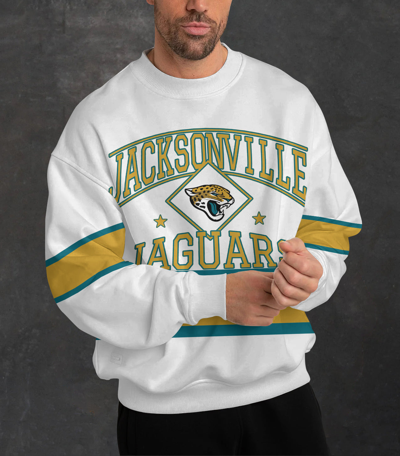 Jacksonville Jaguars 3D Limited Edition Crew Neck sweatshirt