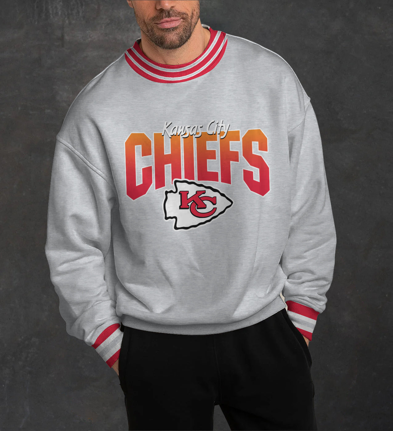 Kansas City Chiefs 3D Limited Edition Crew Neck sweatshirt