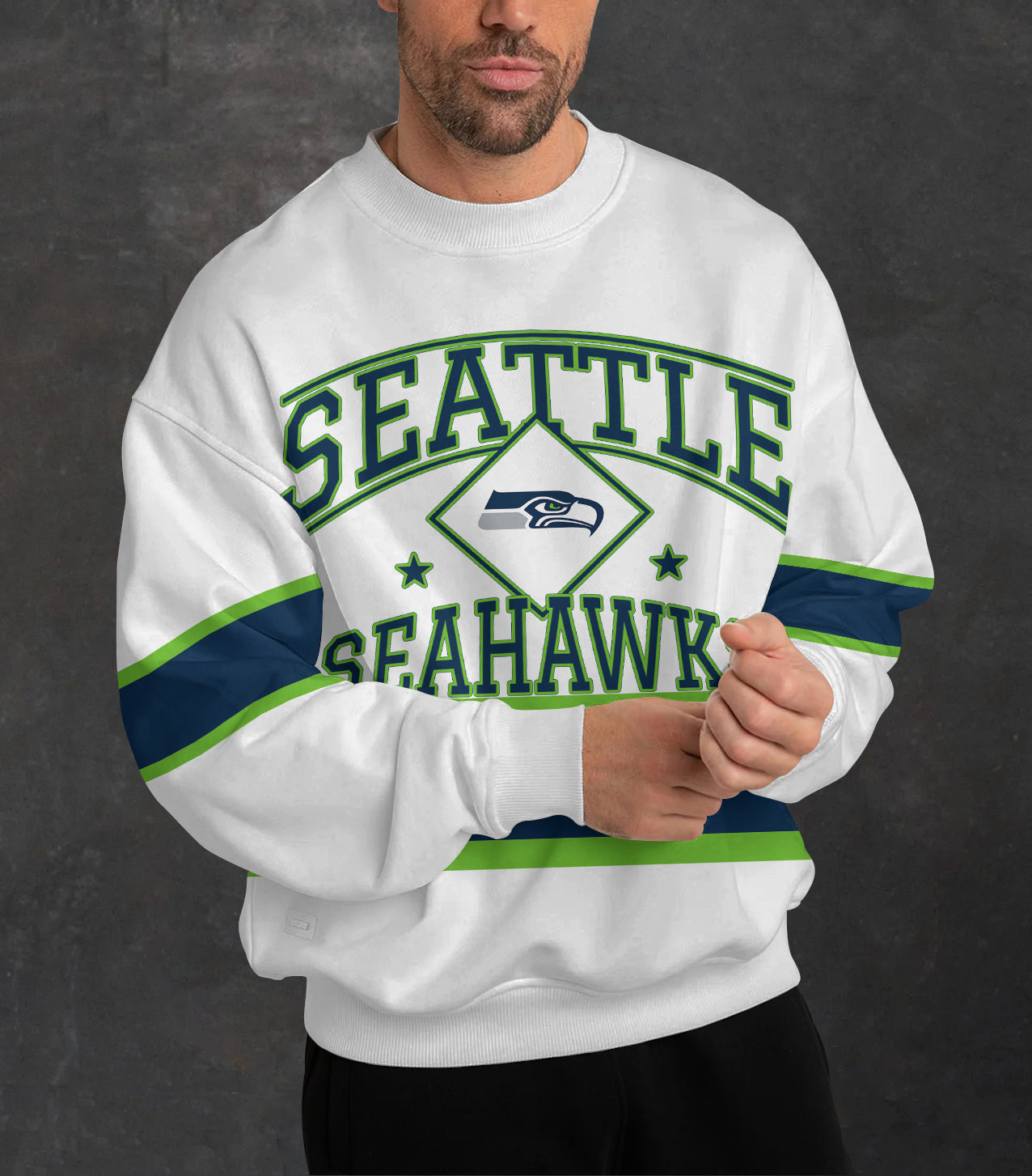 Seattle Seahawks 3D Limited Edition Crew Neck sweatshirt