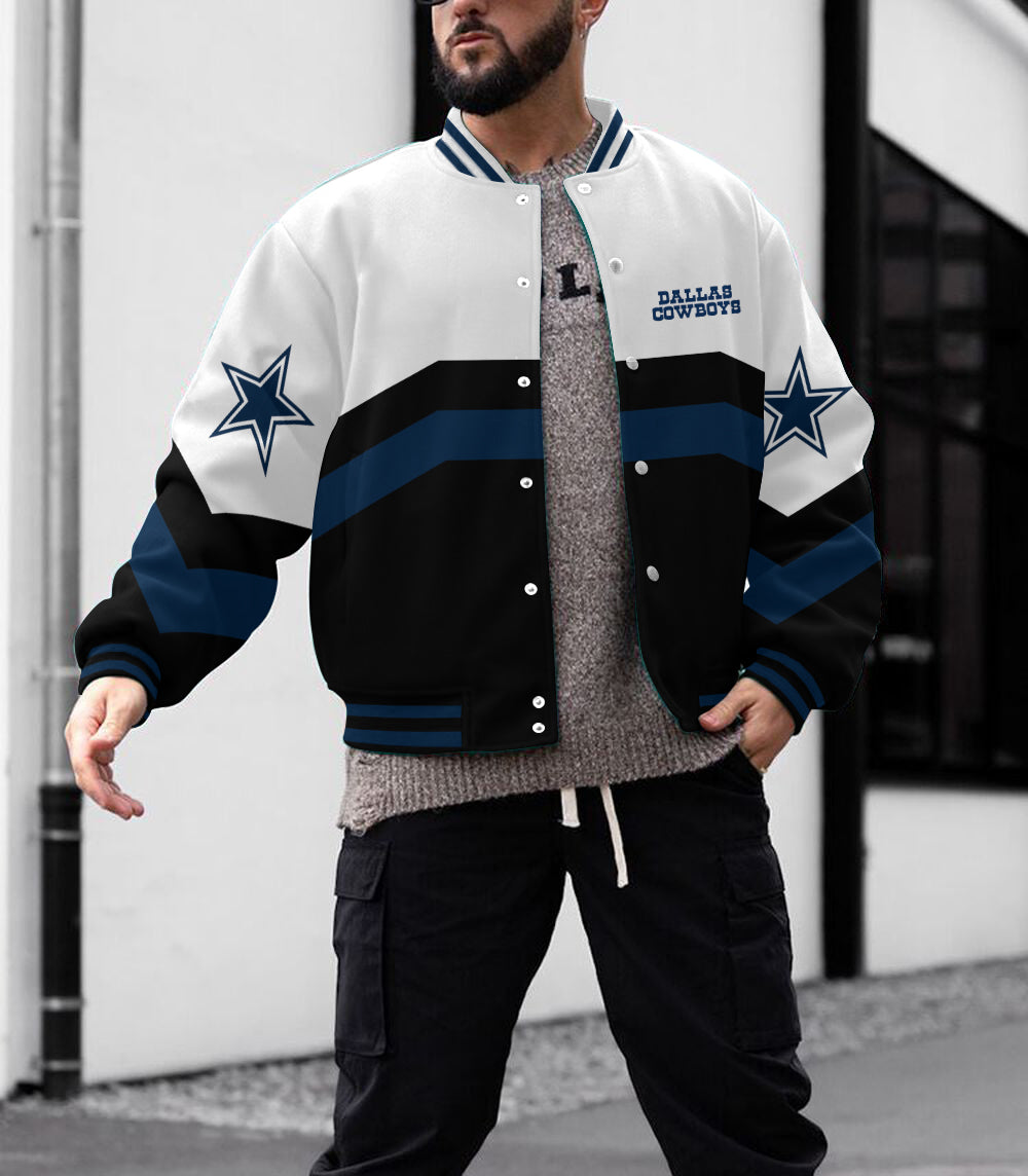 Dallas Cowboys Men's Limited Edition Full-Snap Casual Jacket