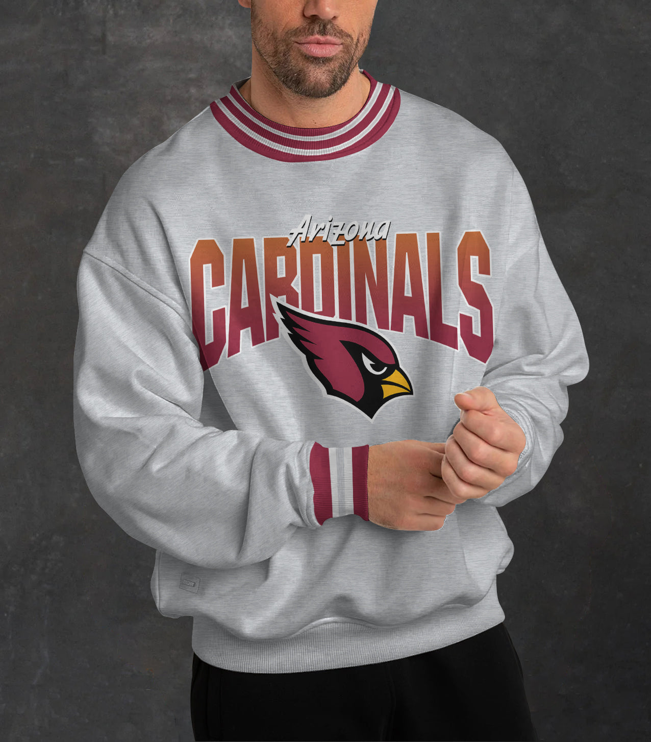 Arizona Cardinals 3D Limited Edition Crew Neck sweatshirt