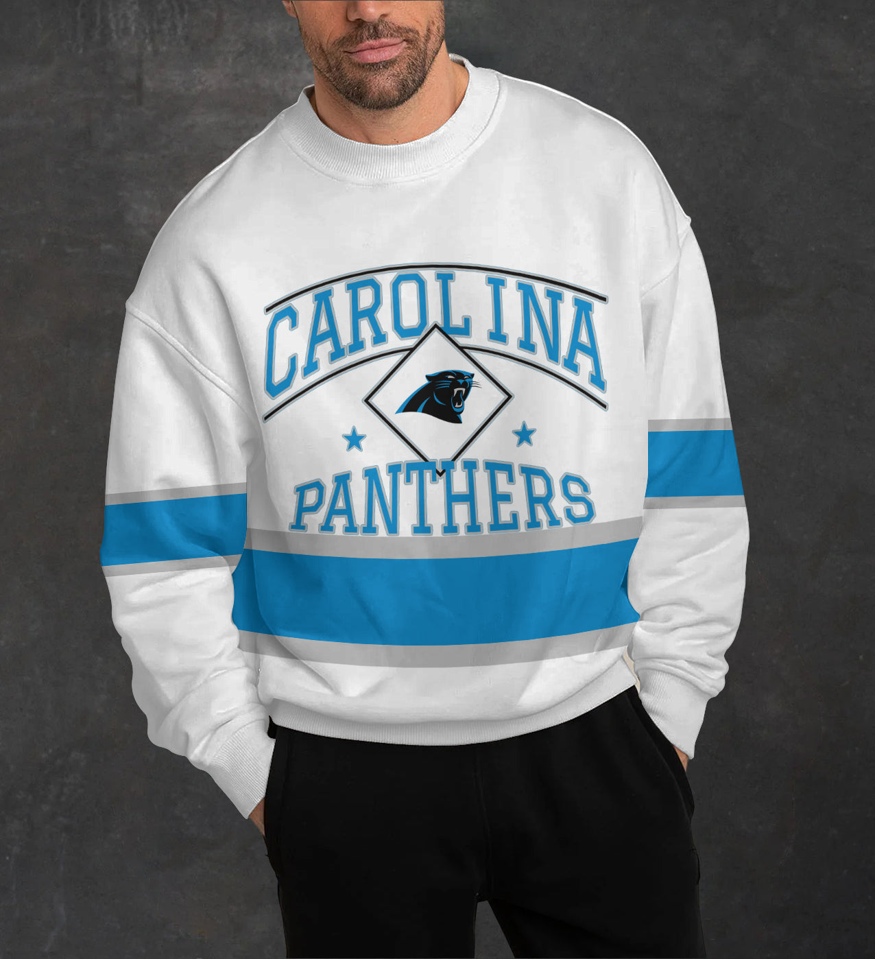 Carolina Panthers 3D Limited Edition Crew Neck sweatshirt