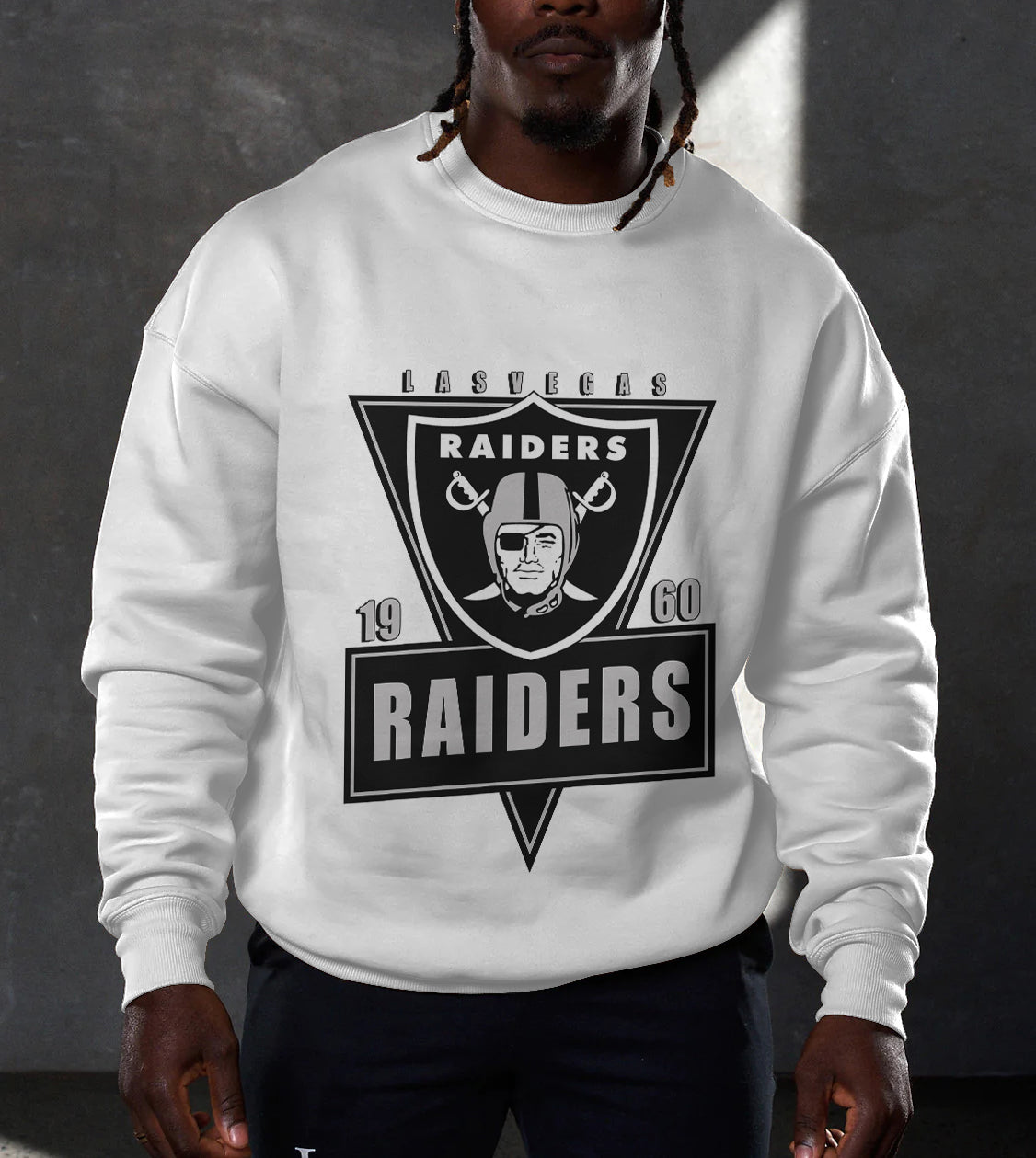 Las Vegas Raiders 3D Limited Edition Crew Neck sweatshirt