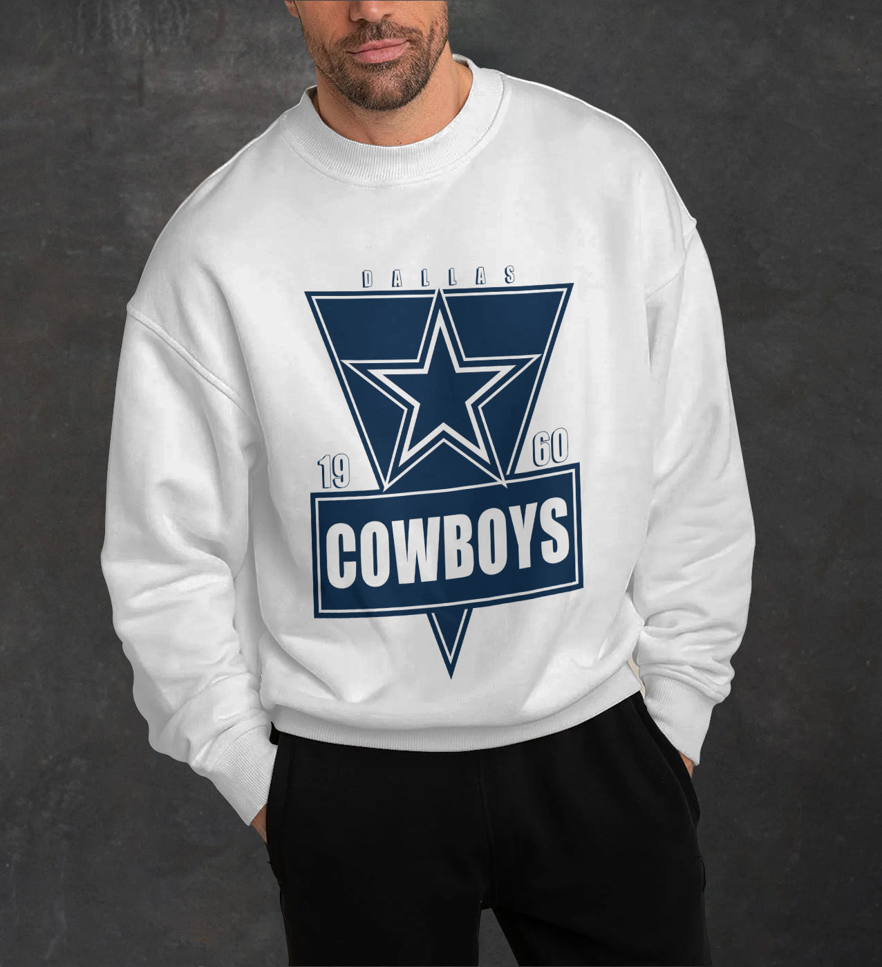 Dallas Cowboys 3D Limited Edition Crew Neck sweatshirt