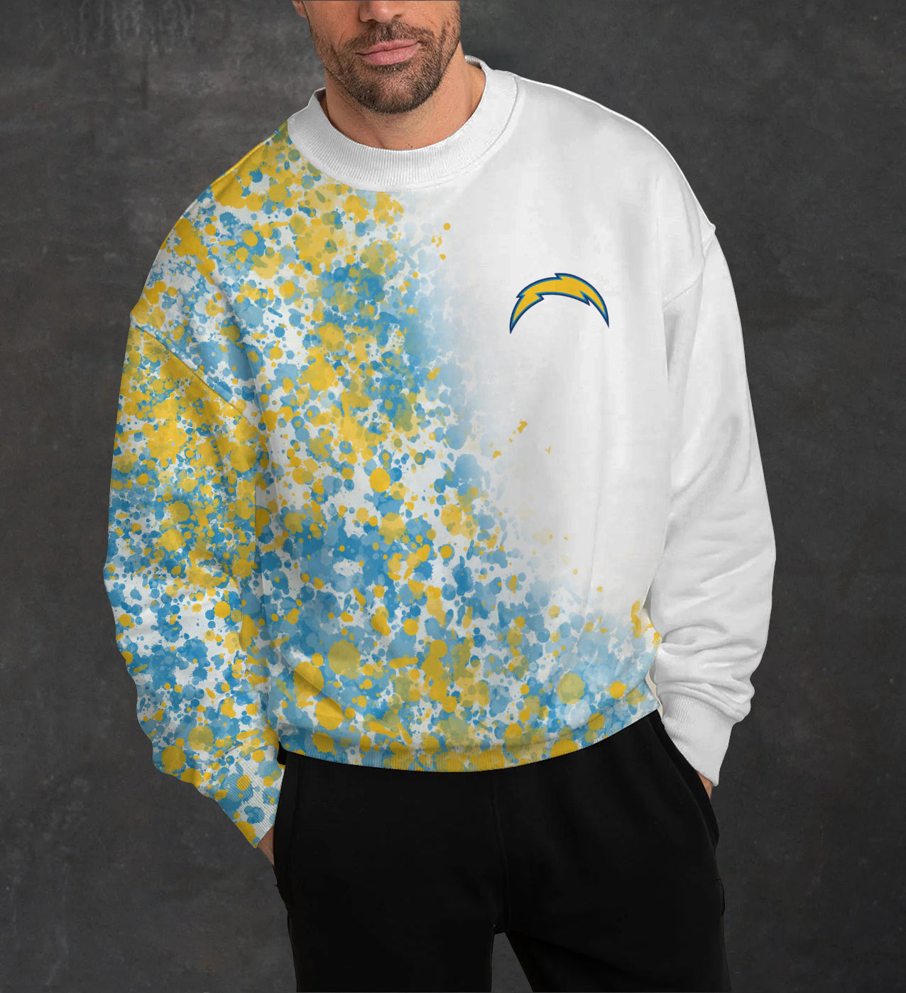 Los Angeles Chargers 3D Limited Edition Crew Neck sweatshirt