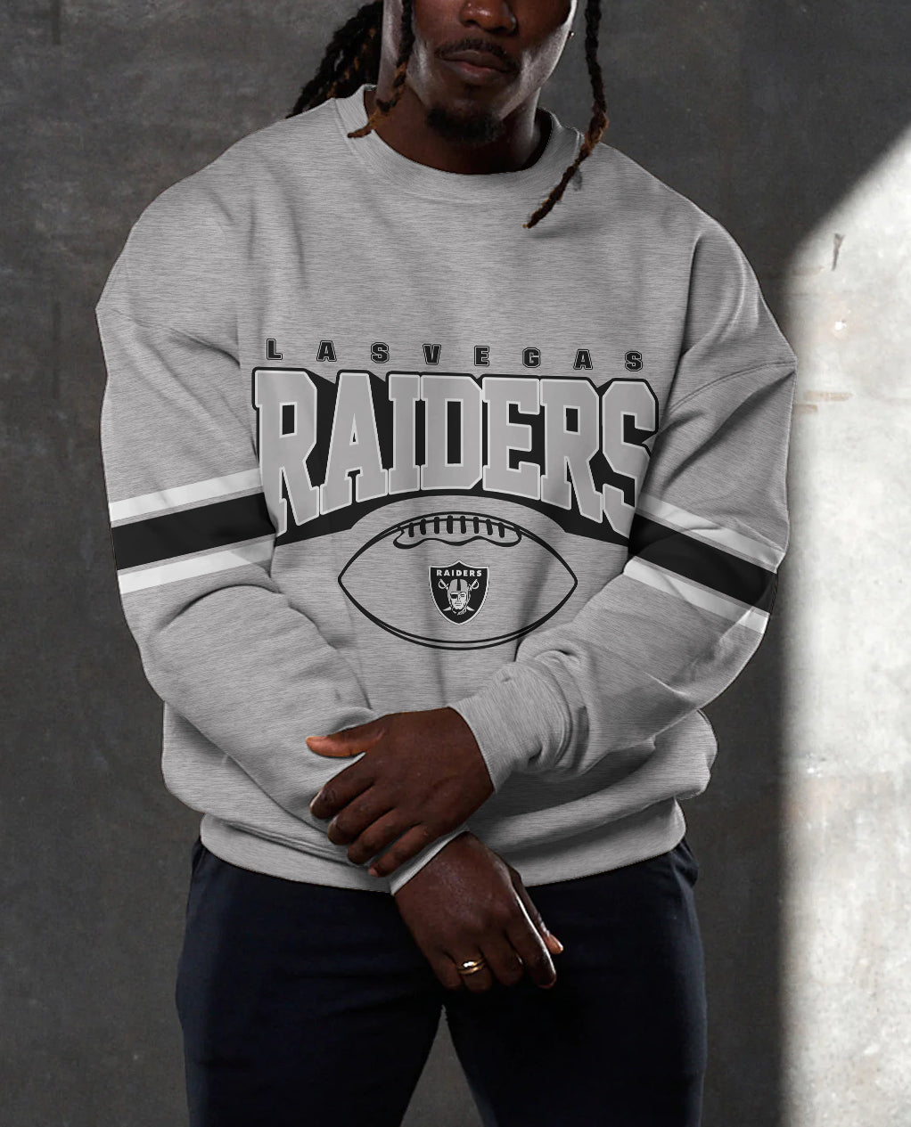 Las Vegas Raiders 3D Limited Edition Crew Neck sweatshirt