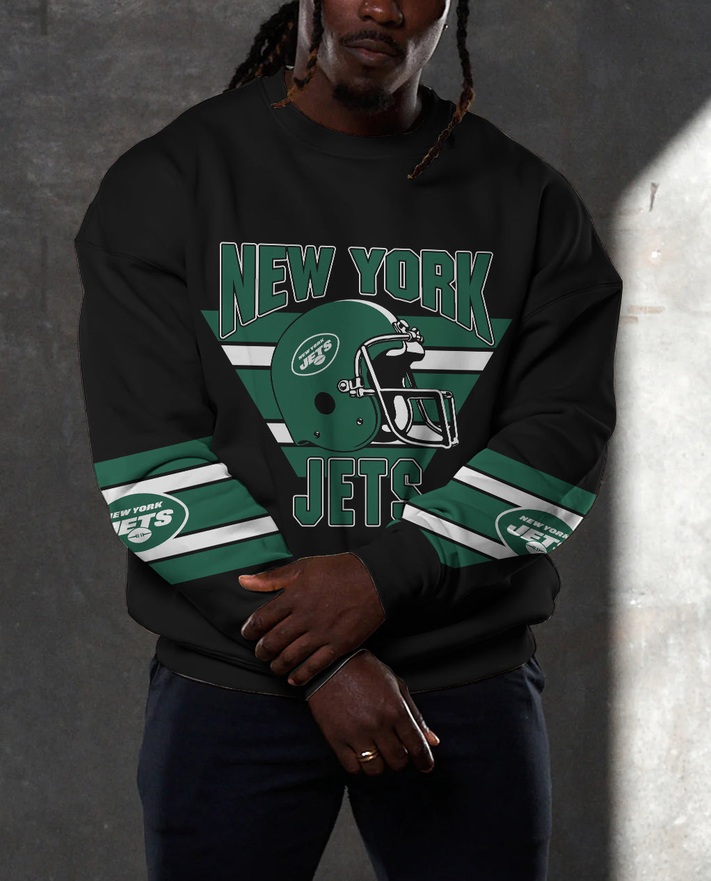 New York Jets 3D Limited Edition Crew Neck sweatshirt