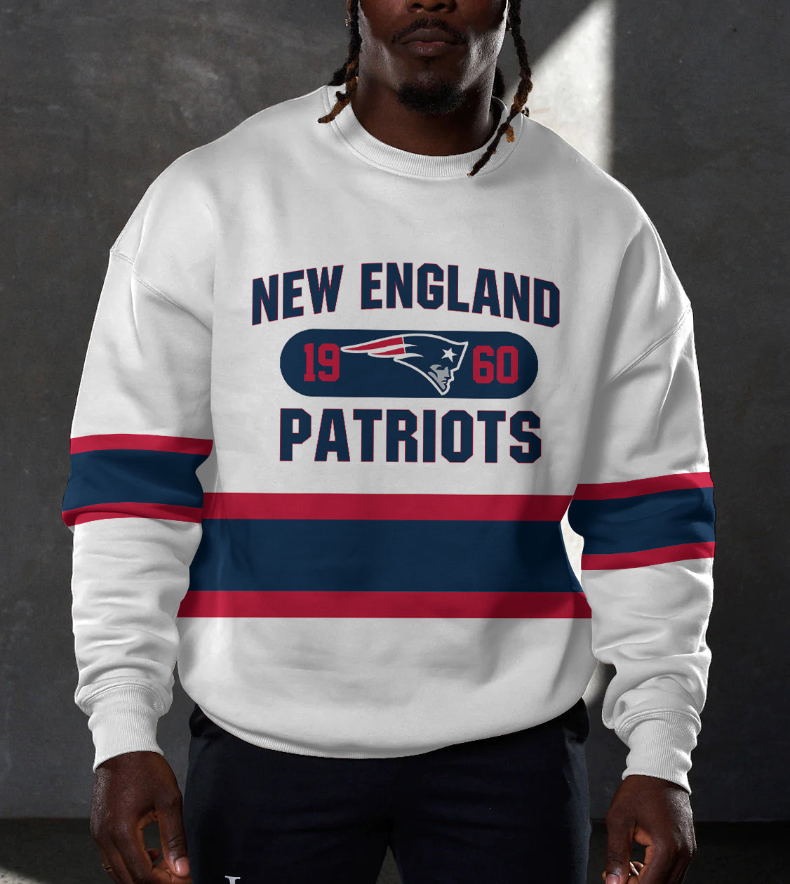 New England Patriots 3D Limited Edition Crew Neck sweatshirt