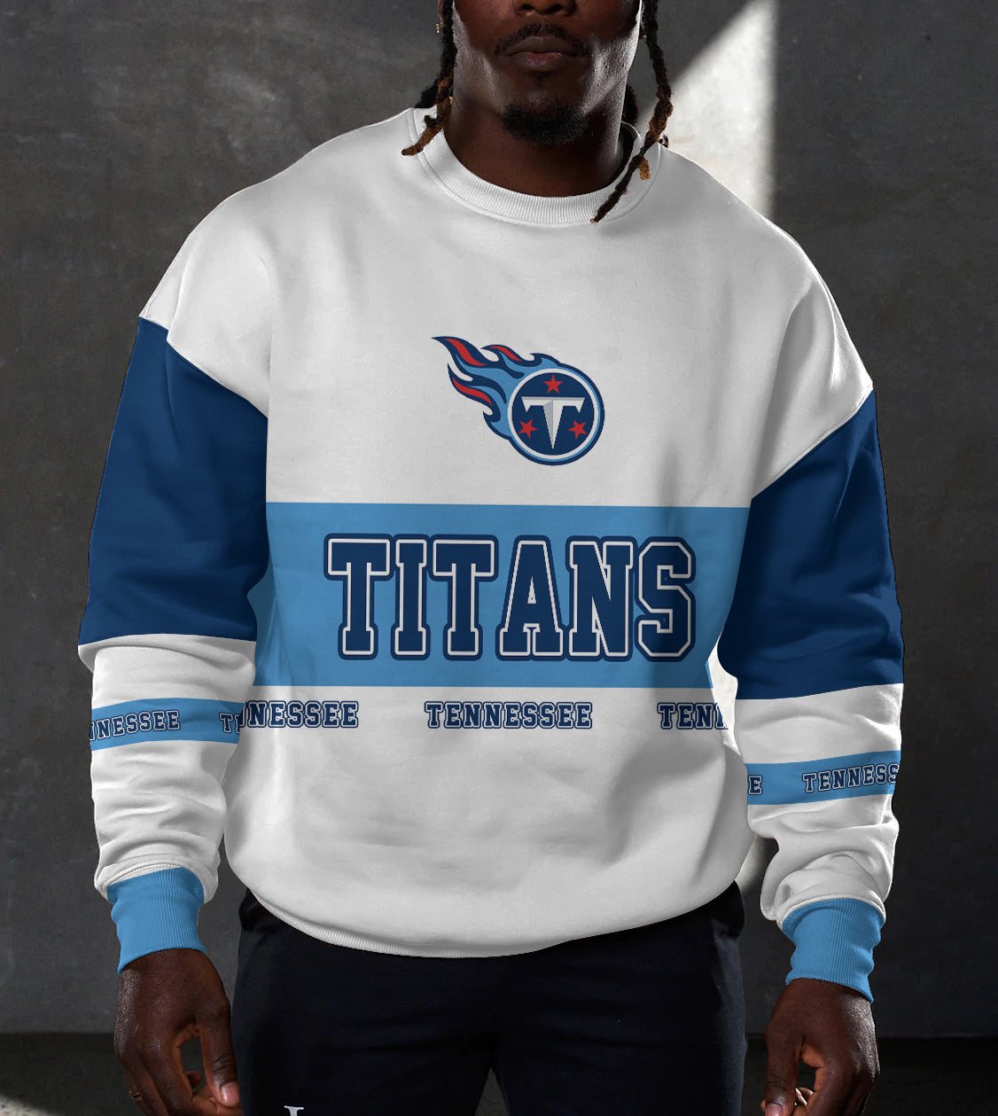 Tennessee Titans 3D Limited Edition Crew Neck sweatshirt