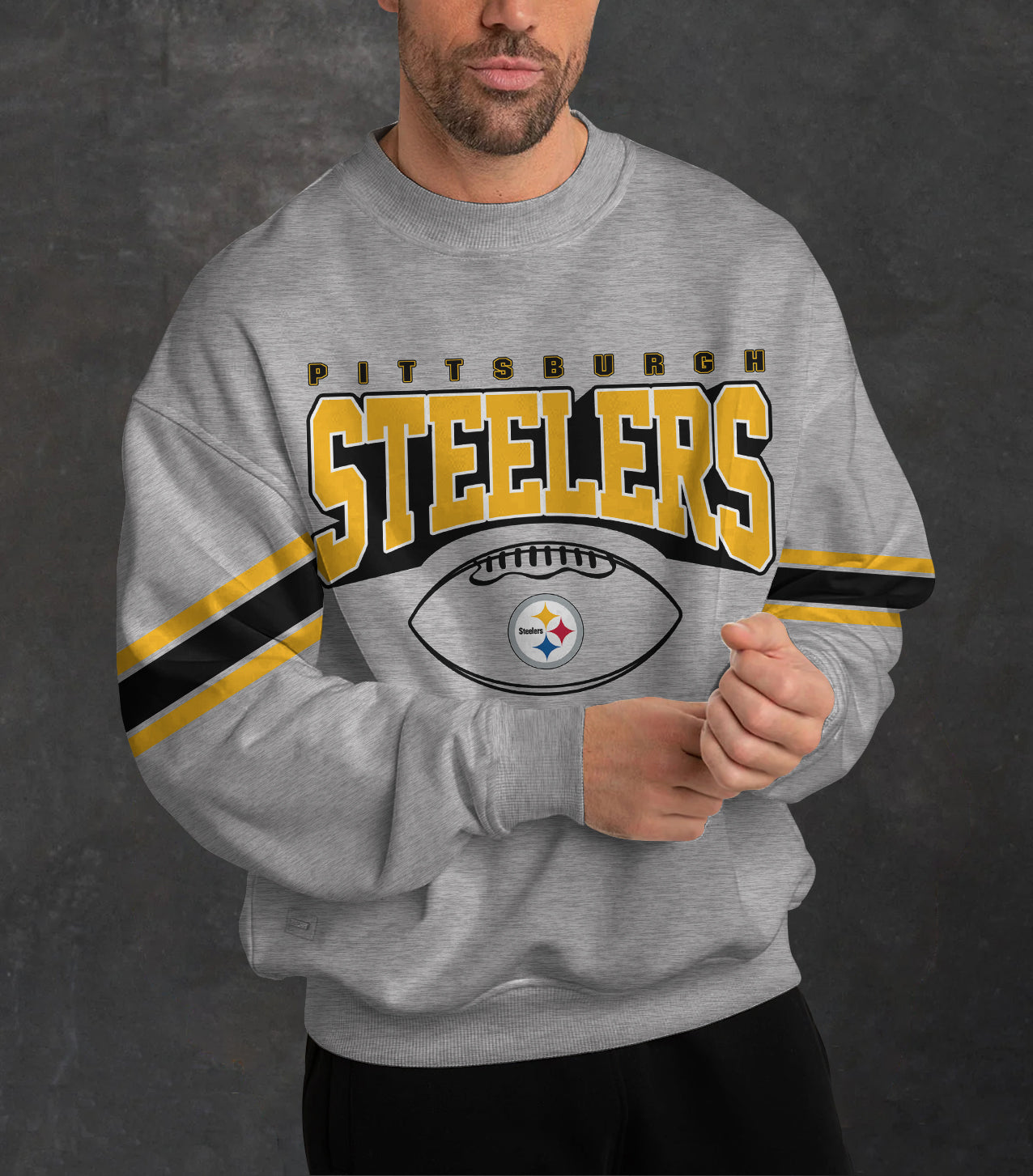 Pittsburgh Steelers 3D Limited Edition Crew Neck sweatshirt