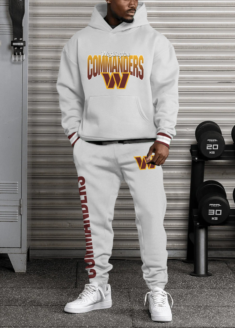 Washington Commanders 3D Printed Pullover Hoodie And Sweatpant 2pcs Tracksuits