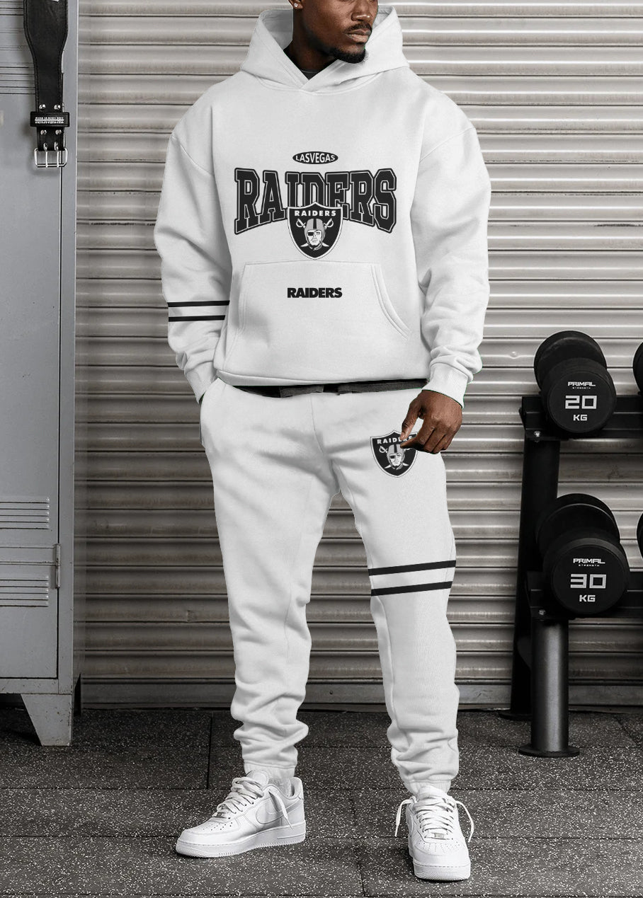 Las Vegas Raiders 3D Printed Pullover Hoodie And Sweatpant 2pcs Tracksuits