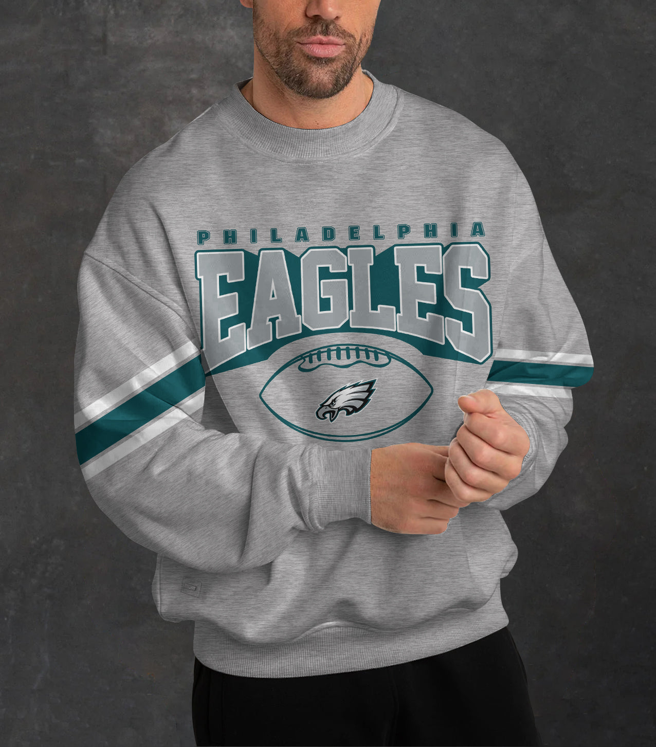 Philadelphia Eagles 3D Limited Edition Crew Neck sweatshirt
