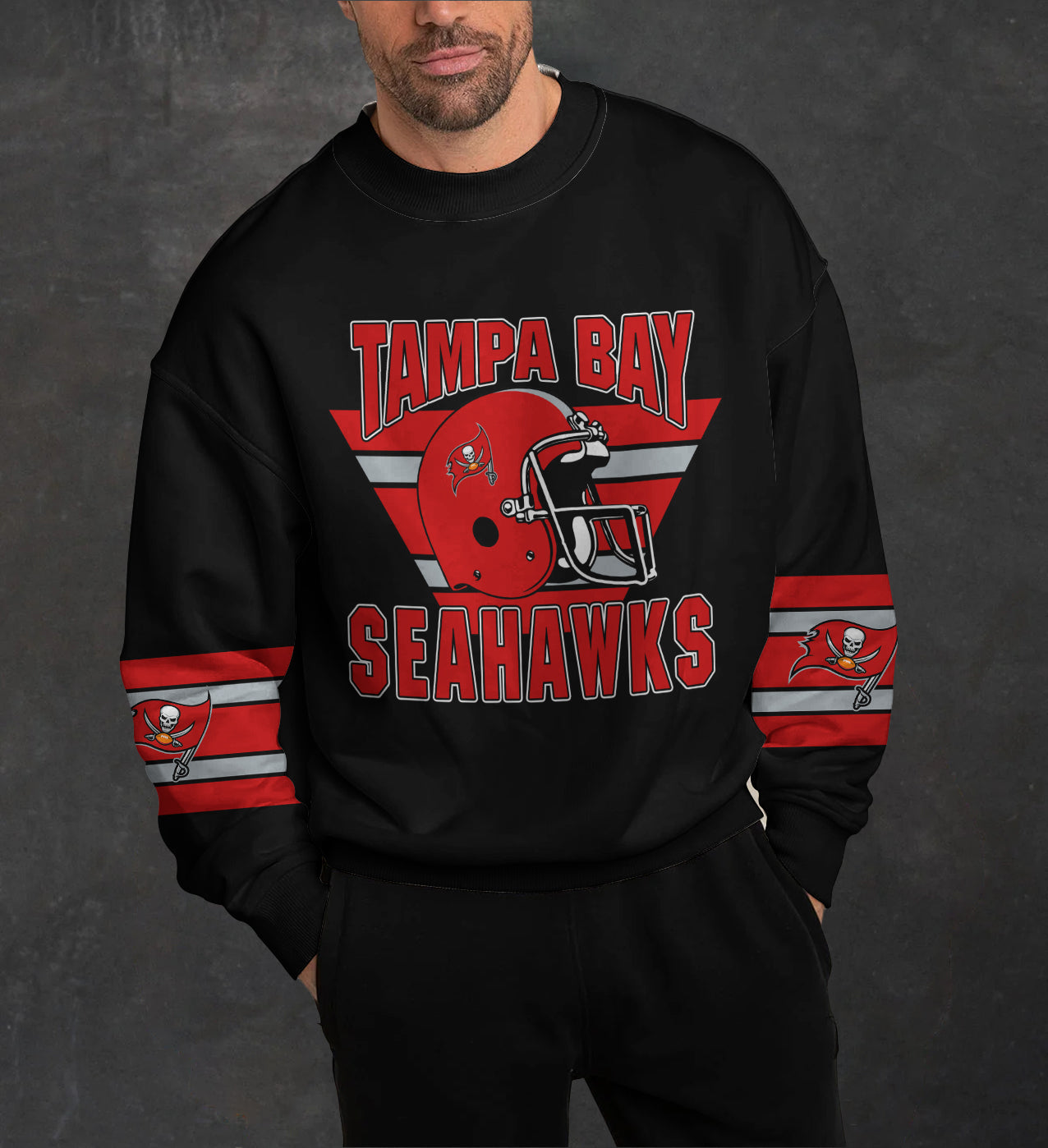 Tampa Bay Buccaneers 3D Limited Edition Crew Neck sweatshirt