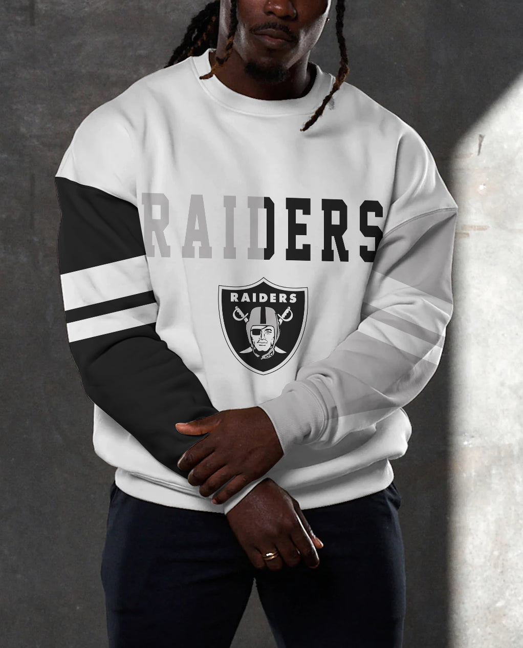 Las Vegas Raiders 3D Limited Edition Crew Neck sweatshirt