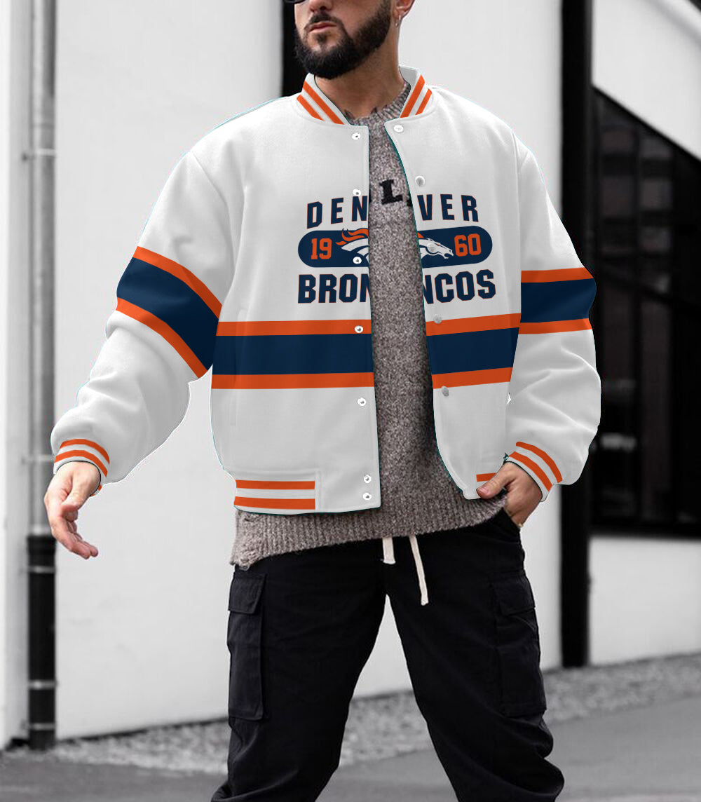 Denver Broncos Men's Limited Edition Full-Snap Casual Jacket