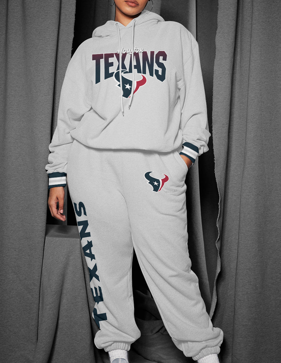 Houston Texans 3D Printed Pullover Hoodie And Sweatpant 2pcs Tracksuits