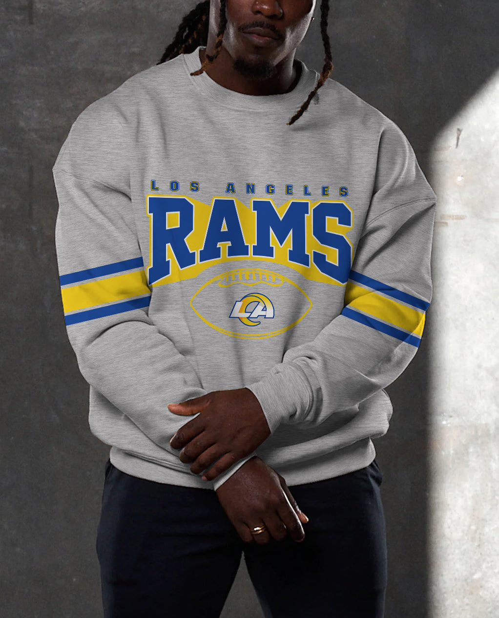Los Angeles Rams 3D Limited Edition Crew Neck sweatshirt
