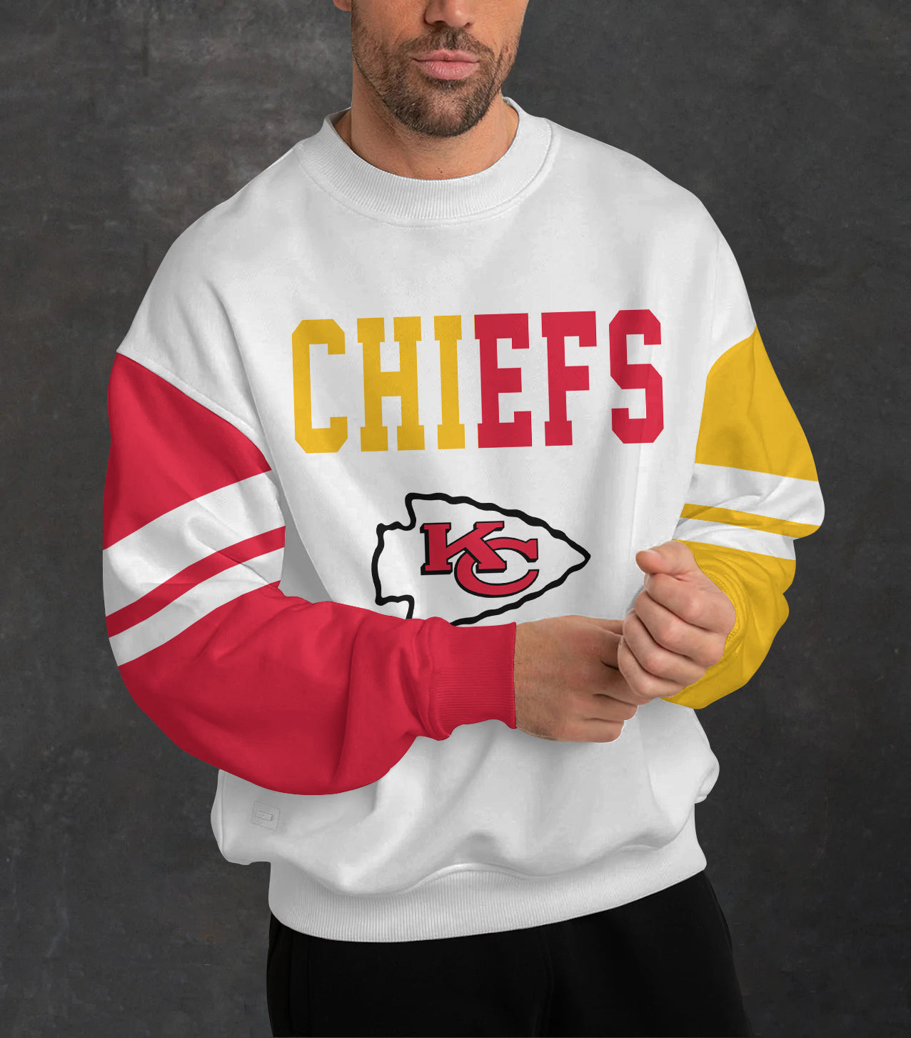 Kansas City Chiefs 3D Limited Edition Crew Neck sweatshirt