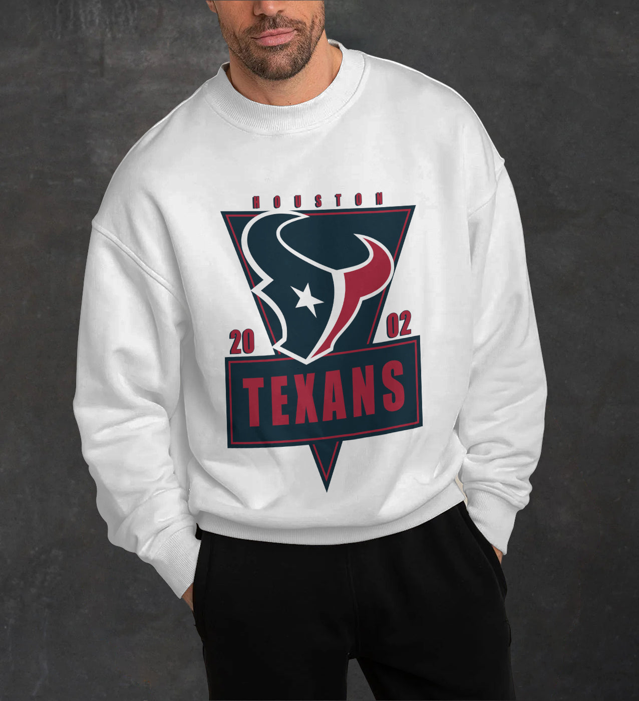 Houston Texans 3D Limited Edition Crew Neck sweatshirt