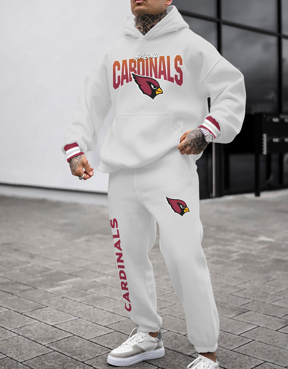 Arizona Cardinals 3D Printed Pullover Hoodie And Sweatpant 2pcs Tracksuits