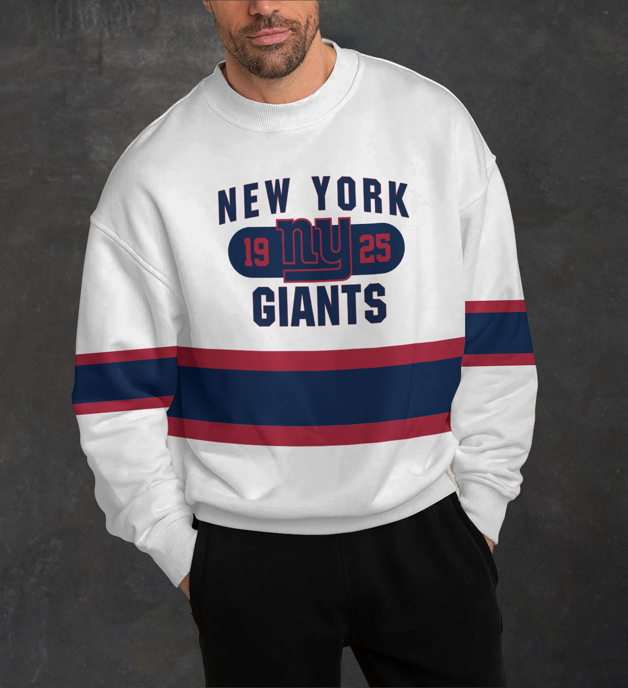 New York Giants 3D Limited Edition Crew Neck sweatshirt