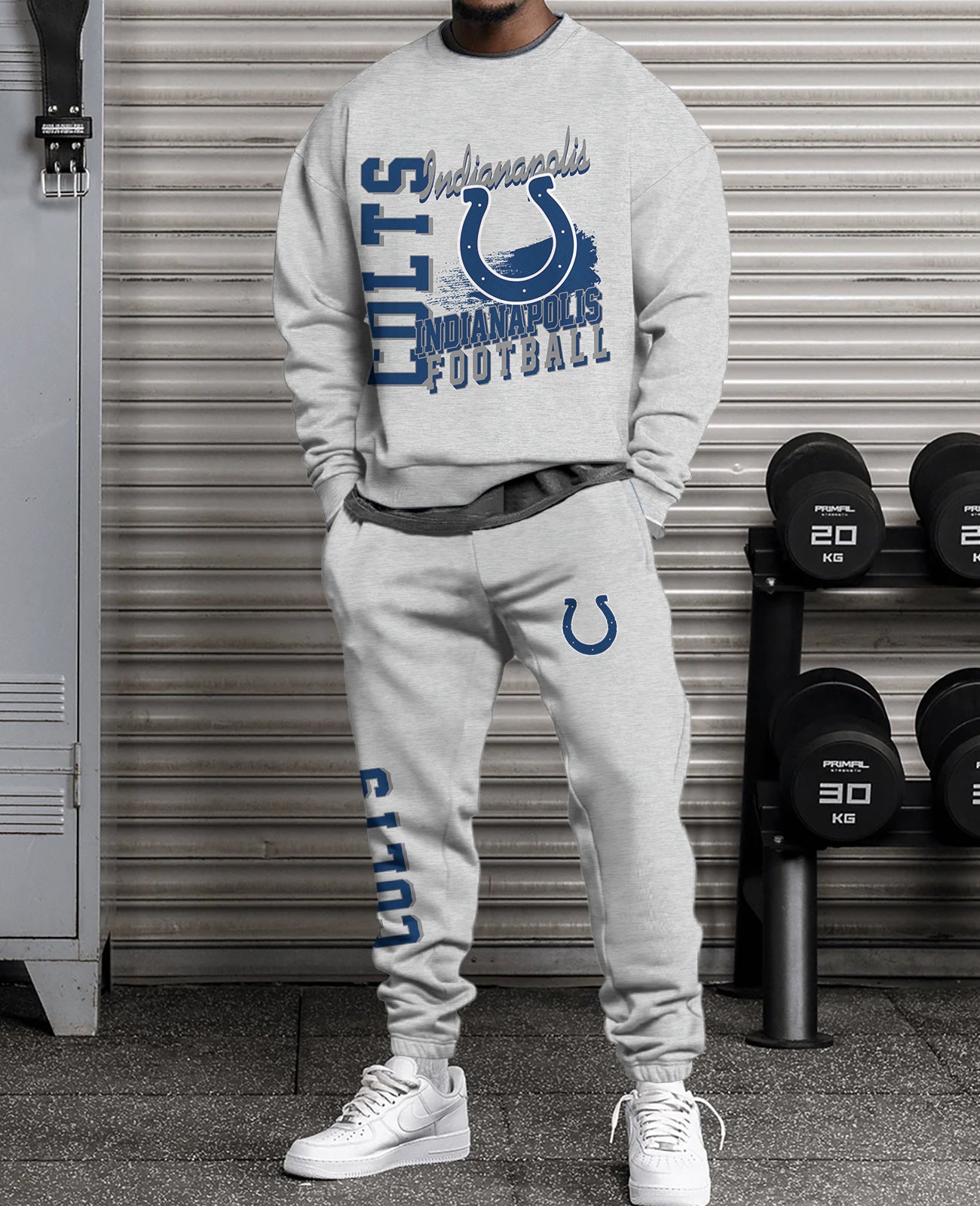 Indianapolis Colts 3D sweatsuit and sweatpants 2 piece outfits