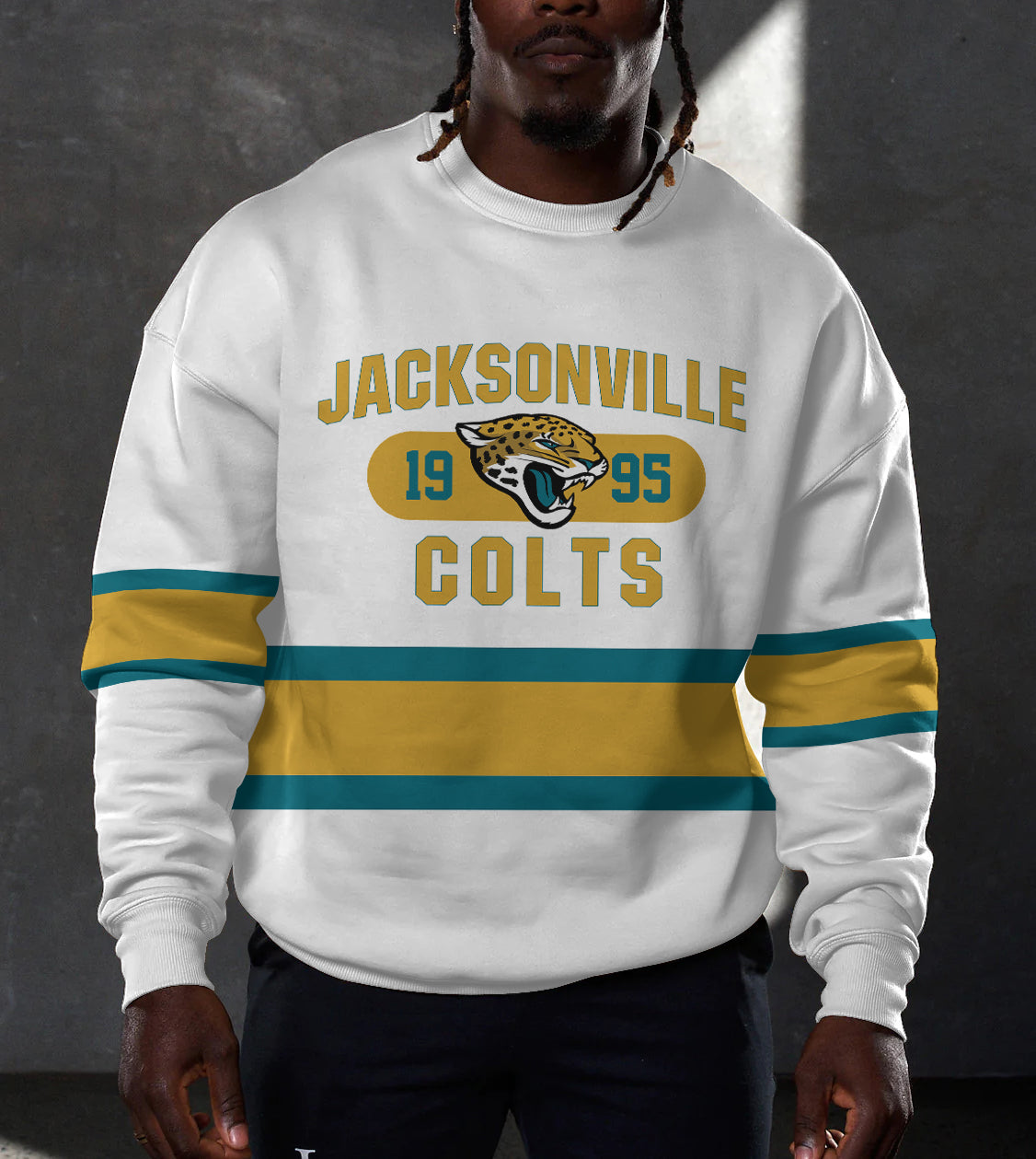 Jacksonville Jaguars 3D Limited Edition Crew Neck sweatshirt