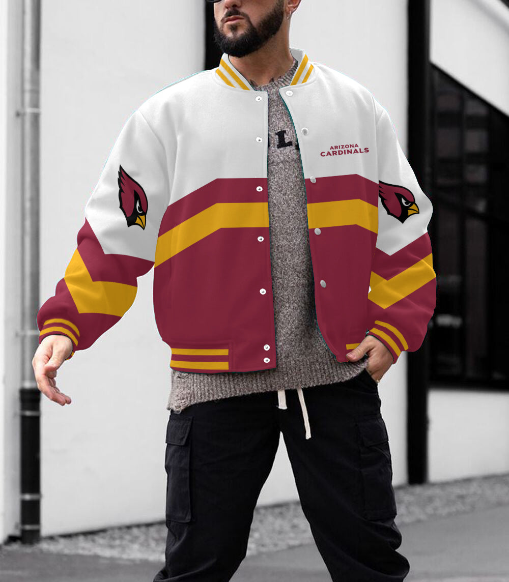 Arizona Cardinals Men's Limited Edition Full-Snap Casual Jacket