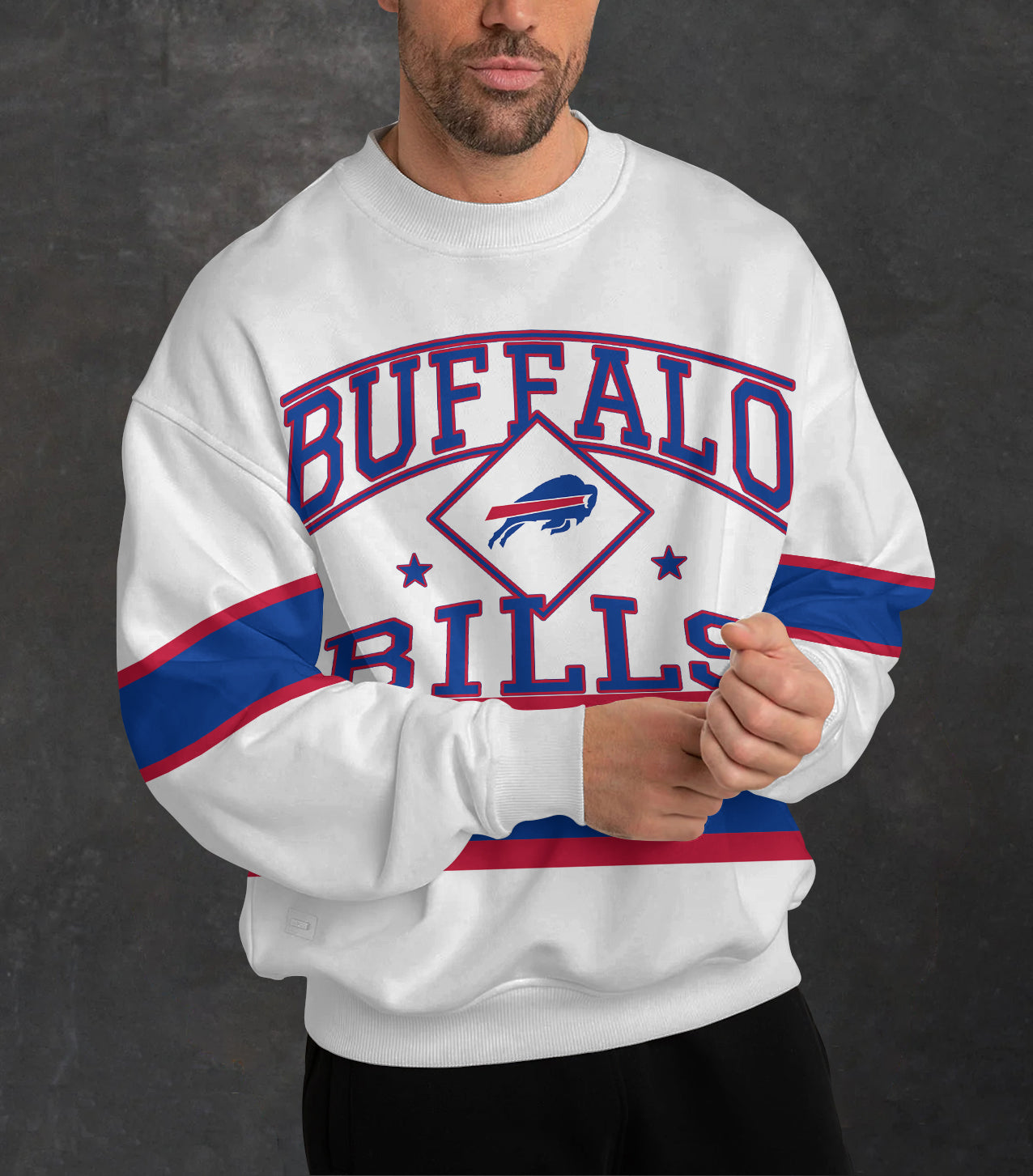 Buffalo Bills 3D Limited Edition Crew Neck sweatshirt