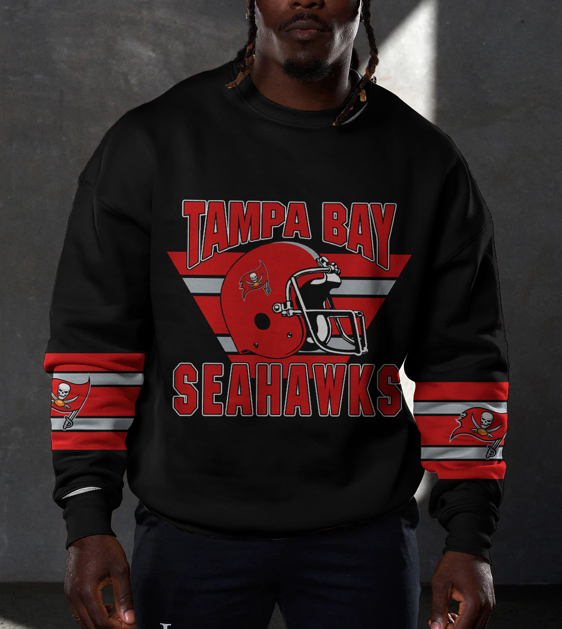 Tampa Bay Buccaneers 3D Limited Edition Crew Neck sweatshirt