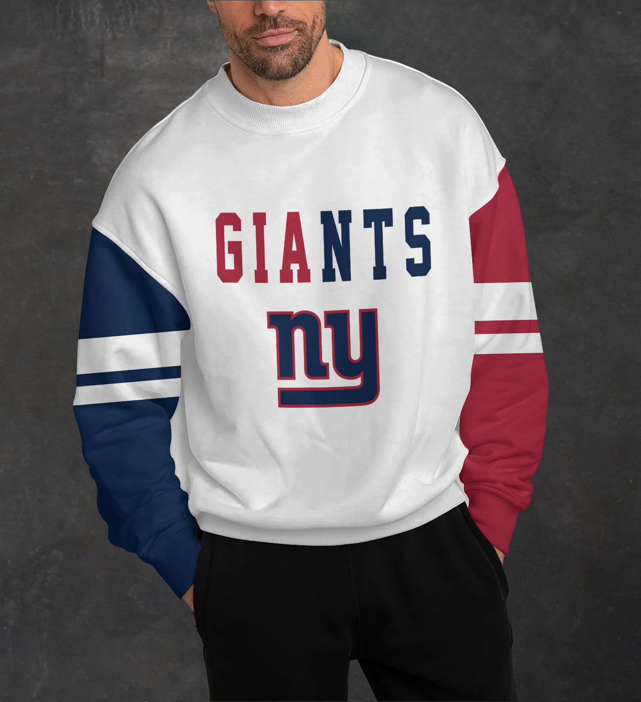 New York Giants 3D Limited Edition Crew Neck sweatshirt