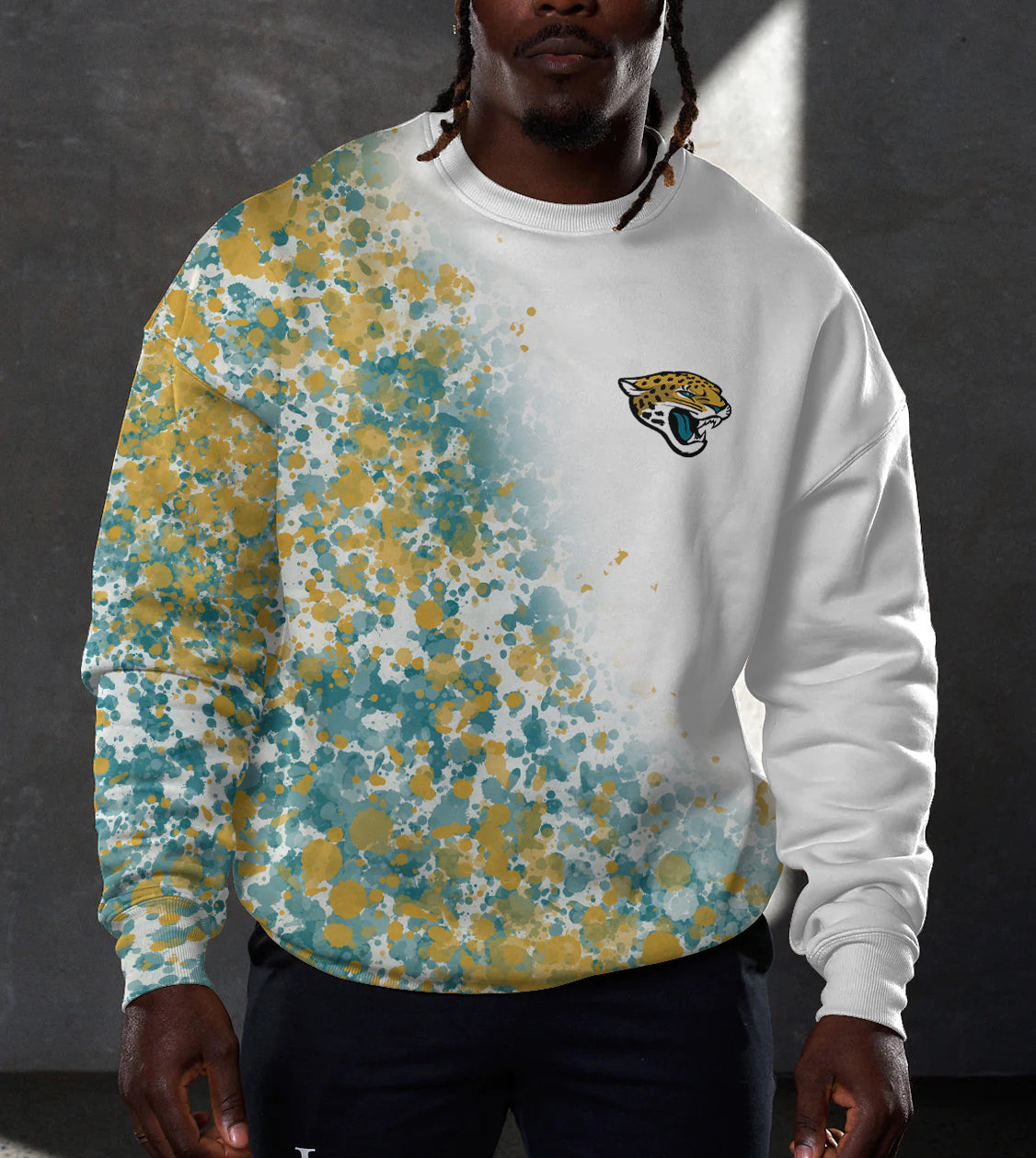 Jacksonville Jaguars 3D Limited Edition Crew Neck sweatshirt