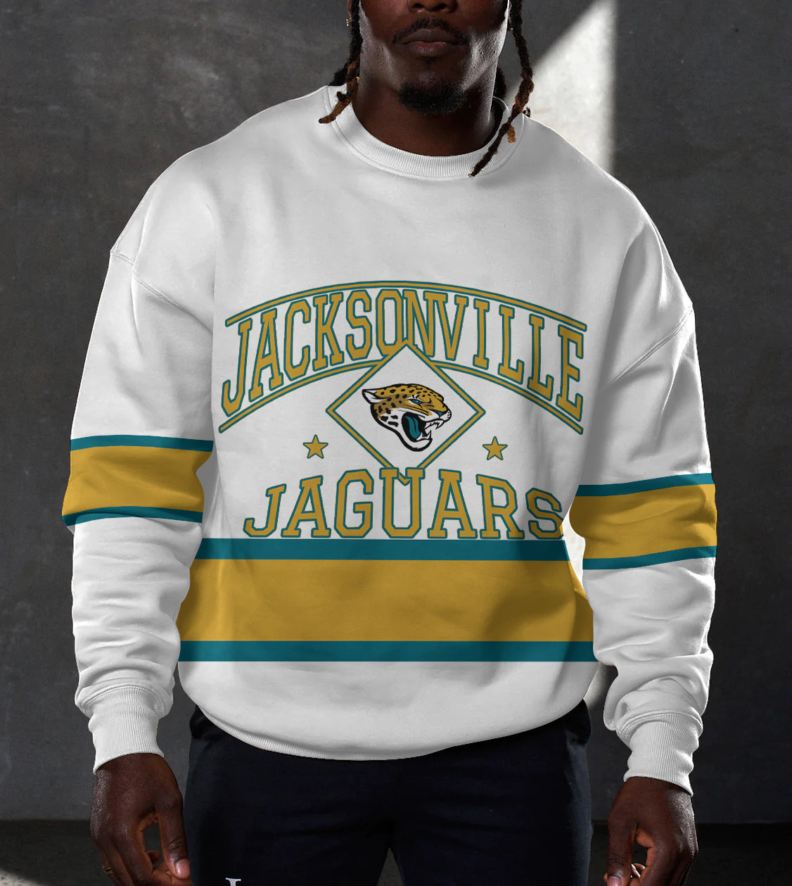 Jacksonville Jaguars 3D Limited Edition Crew Neck sweatshirt