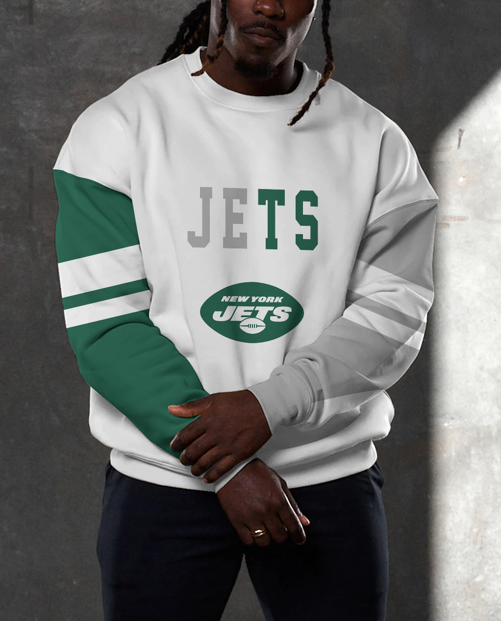 New York Jets 3D Limited Edition Crew Neck sweatshirt