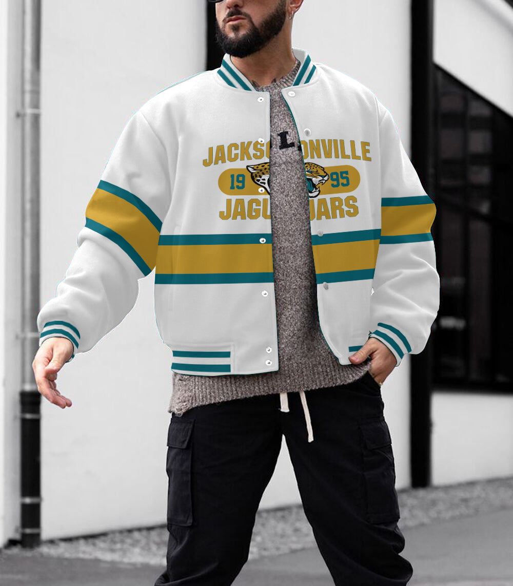 Jacksonville Jaguars Men's Limited Edition Full-Snap Casual Jacket