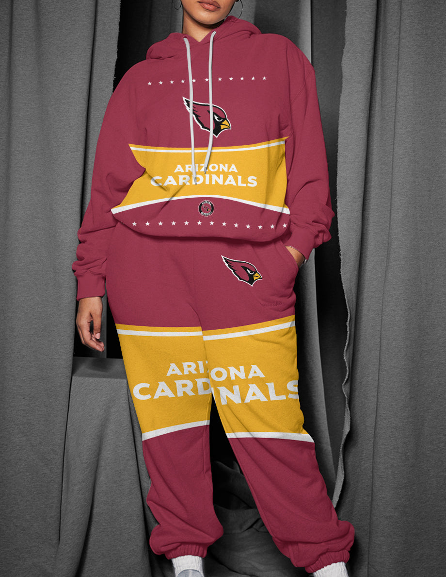 Arizona Cardinals 3D Printed Pullover Hoodie And Sweatpant 2pcs Tracksuits