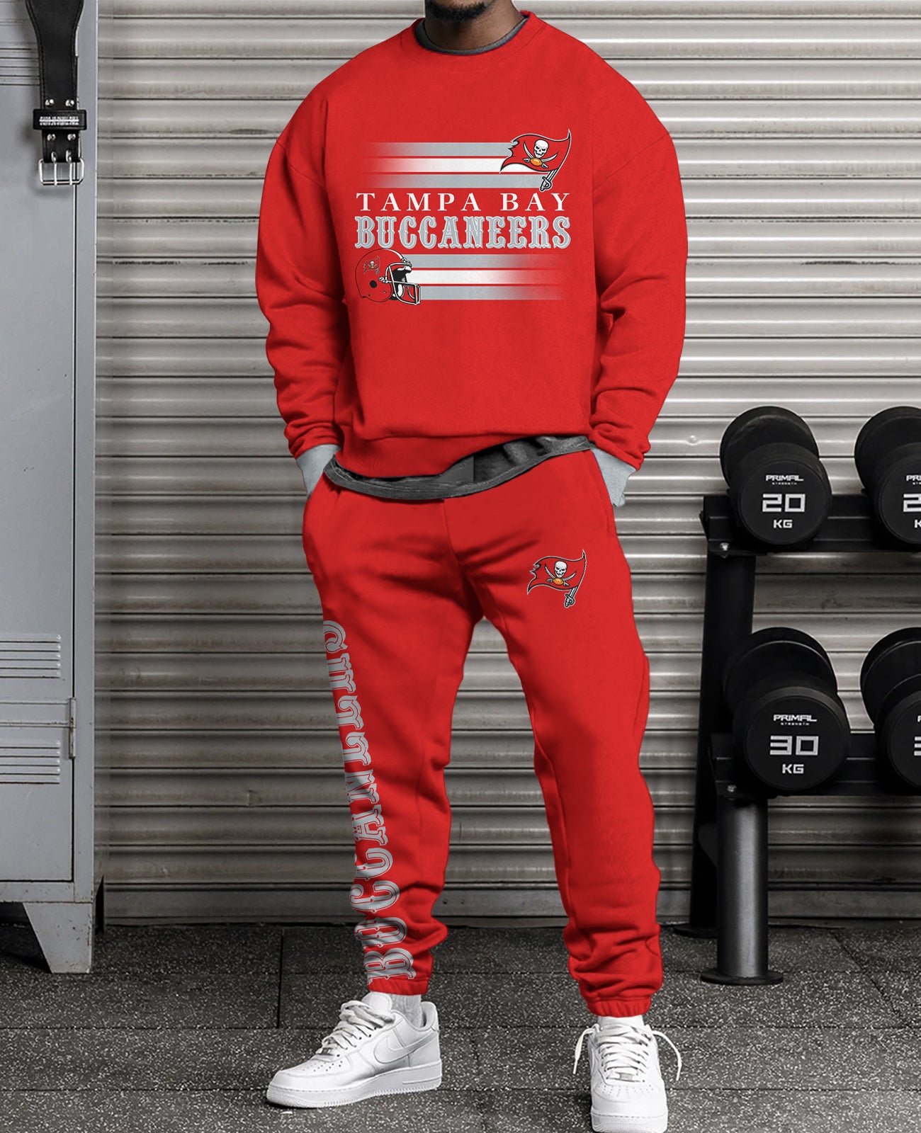 Tampa Bay Buccaneers 3D sweatsuit and sweatpants 2 piece outfits