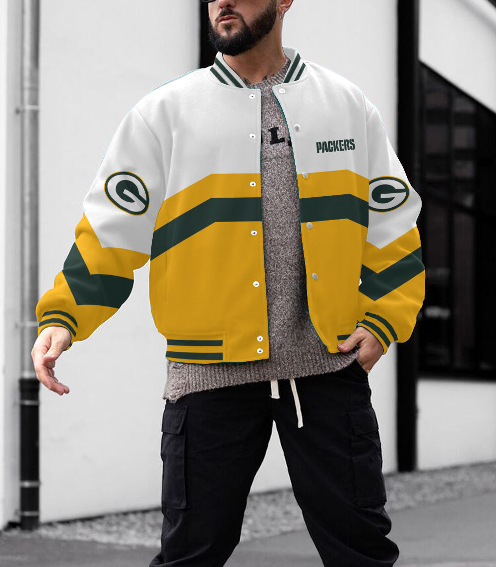 Green Bay Packers Men's Limited Edition Full-Snap Casual Jacket