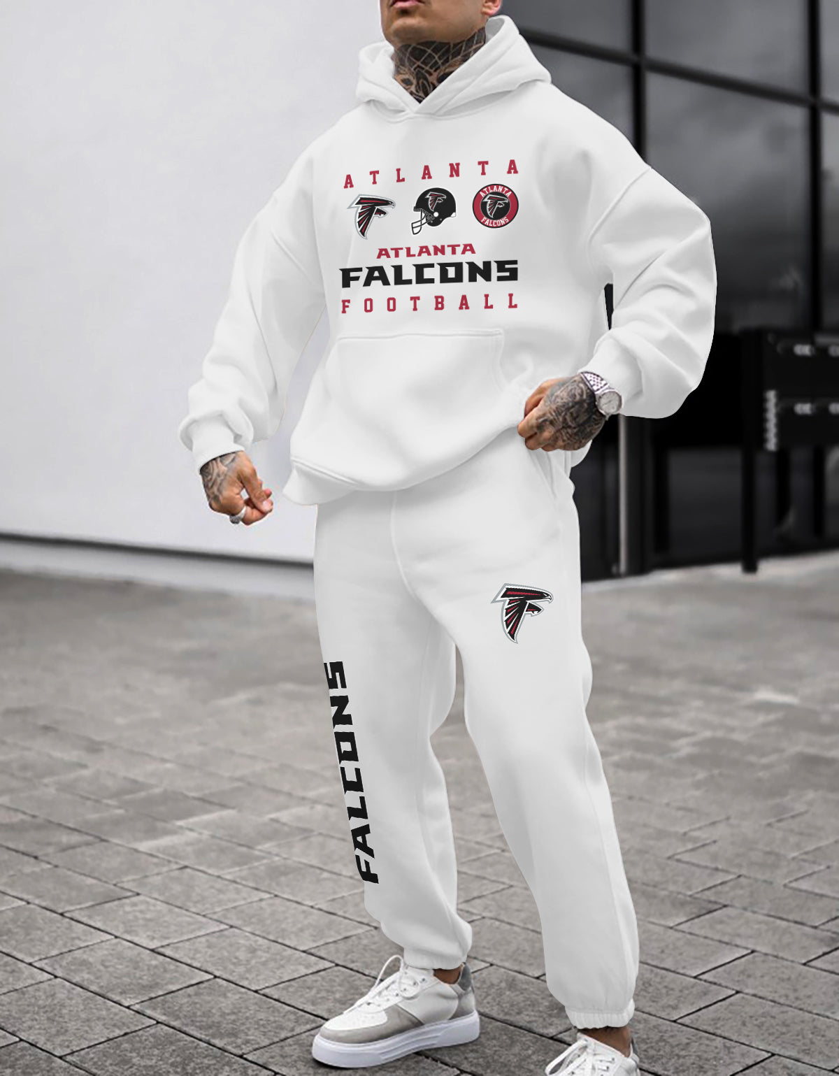 Atlanta Falcons 3D Printed Pullover Hoodie And Sweatpant 2pcs Tracksuits
