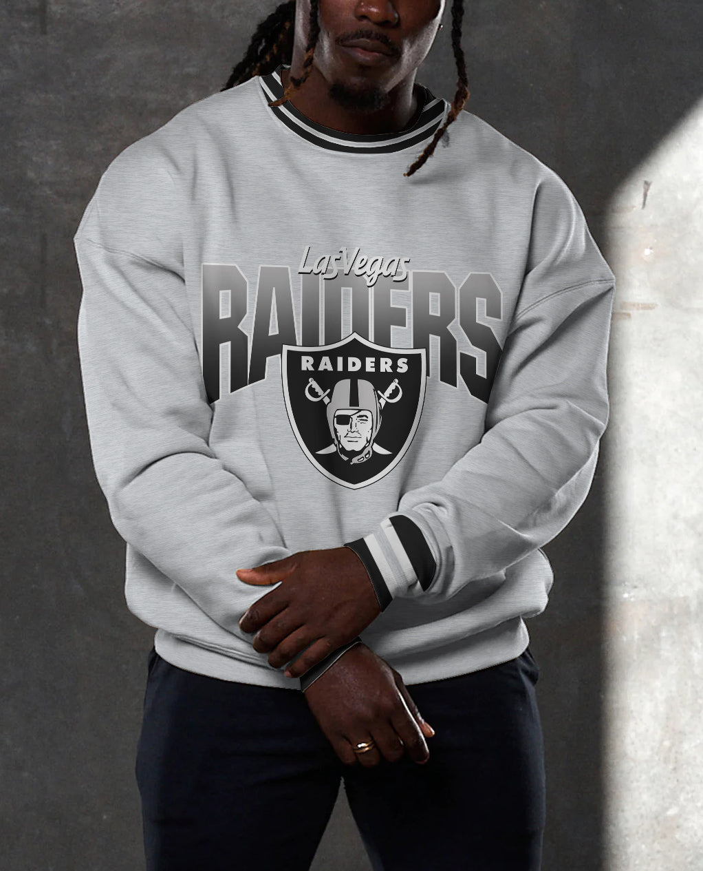 Las Vegas Raiders 3D Limited Edition Crew Neck sweatshirt
