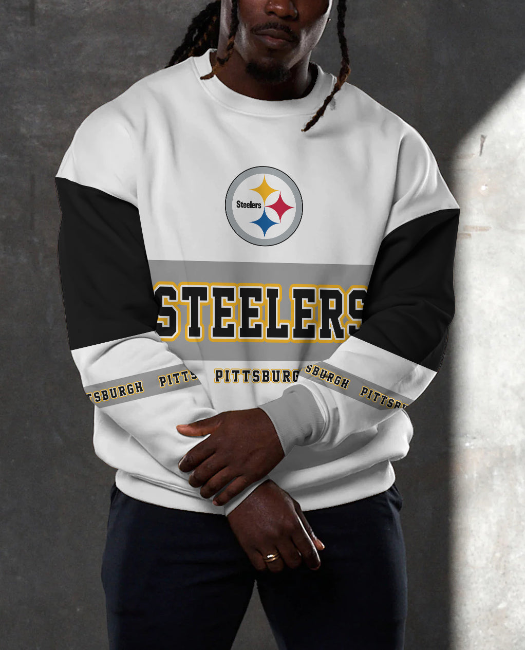 Pittsburgh Steelers 3D Limited Edition Crew Neck sweatshirt